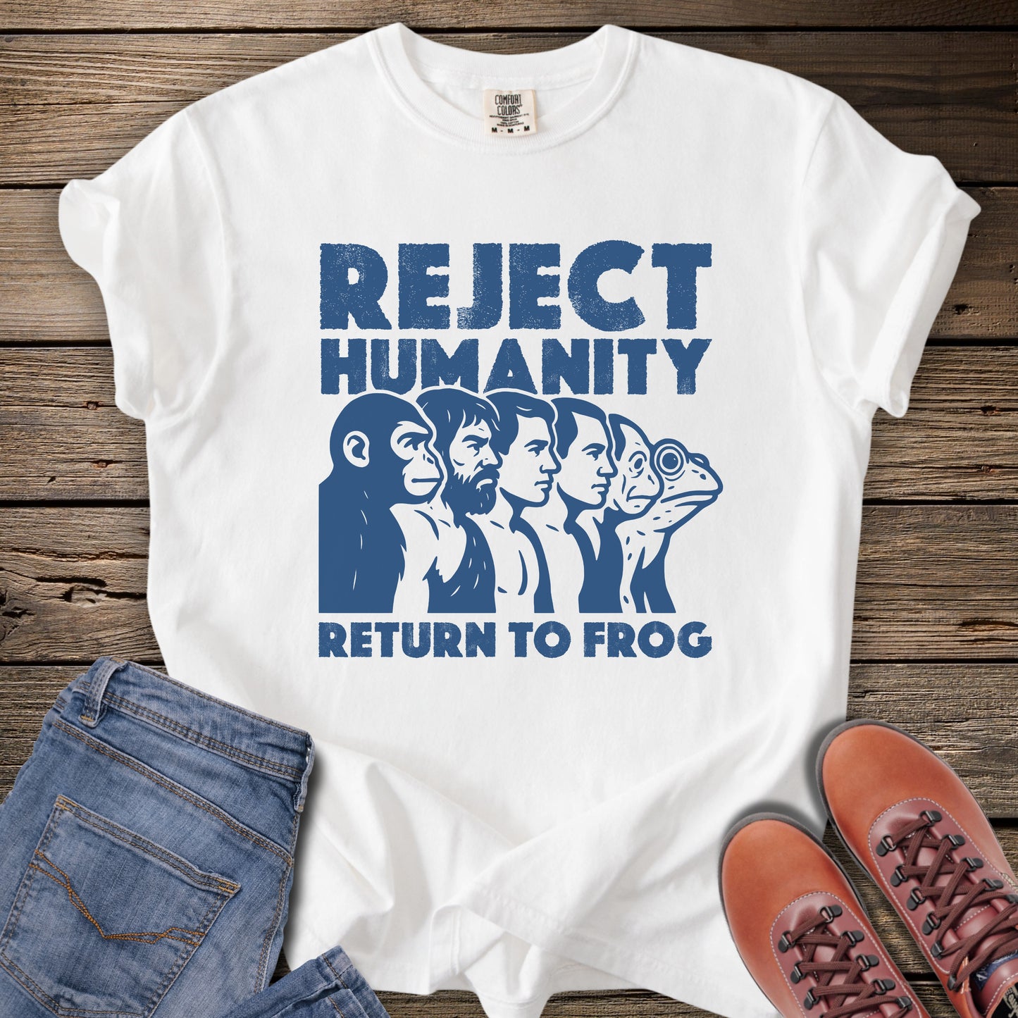 Reject Humanity Return to Frog T-Shirt