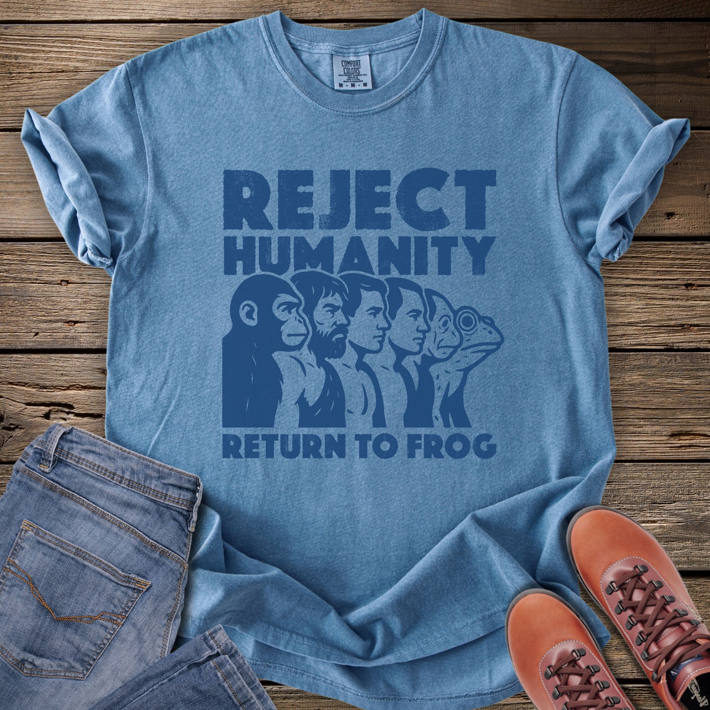 Reject Humanity Return to Frog T-Shirt