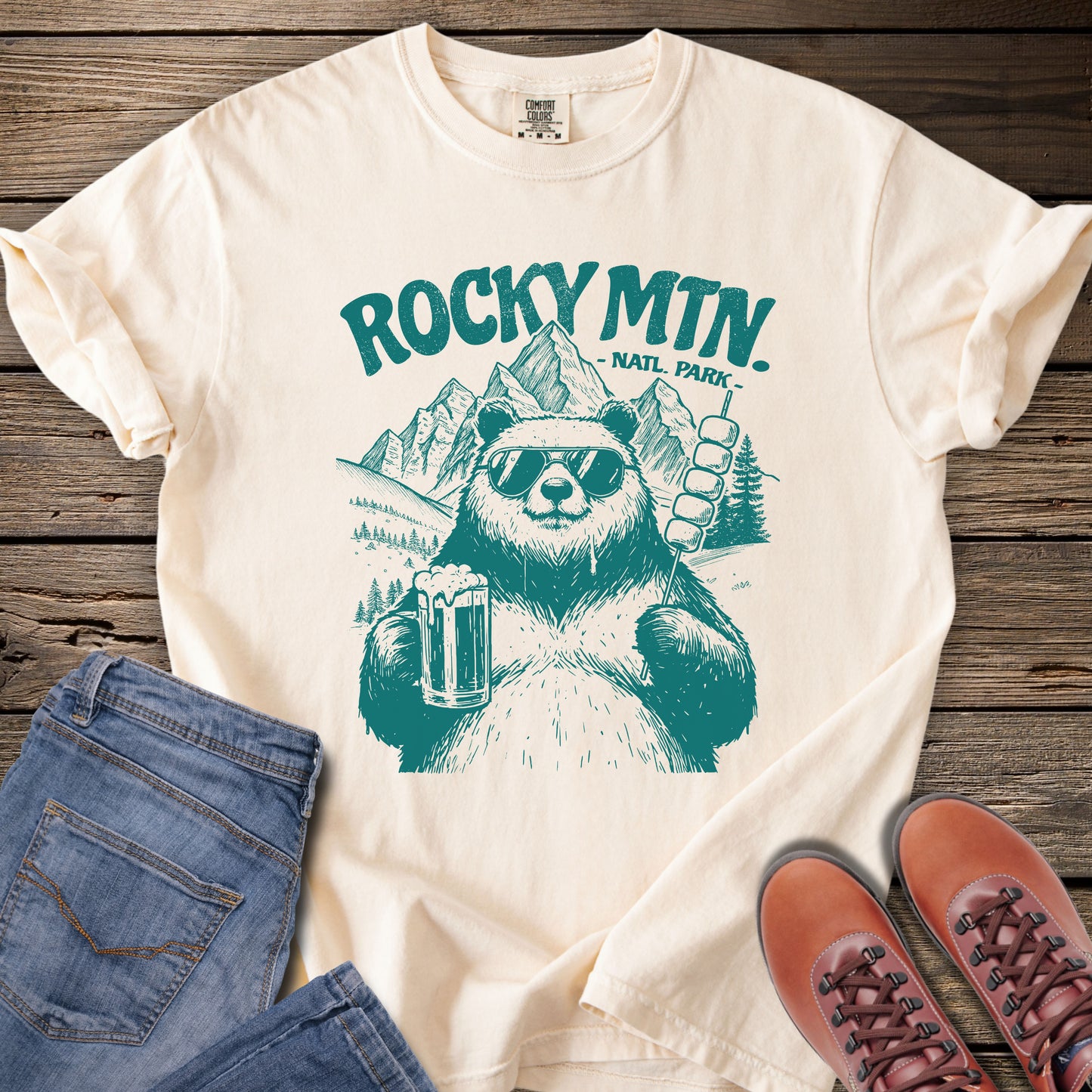 Rocky Mtn Bear Beer T-Shirt