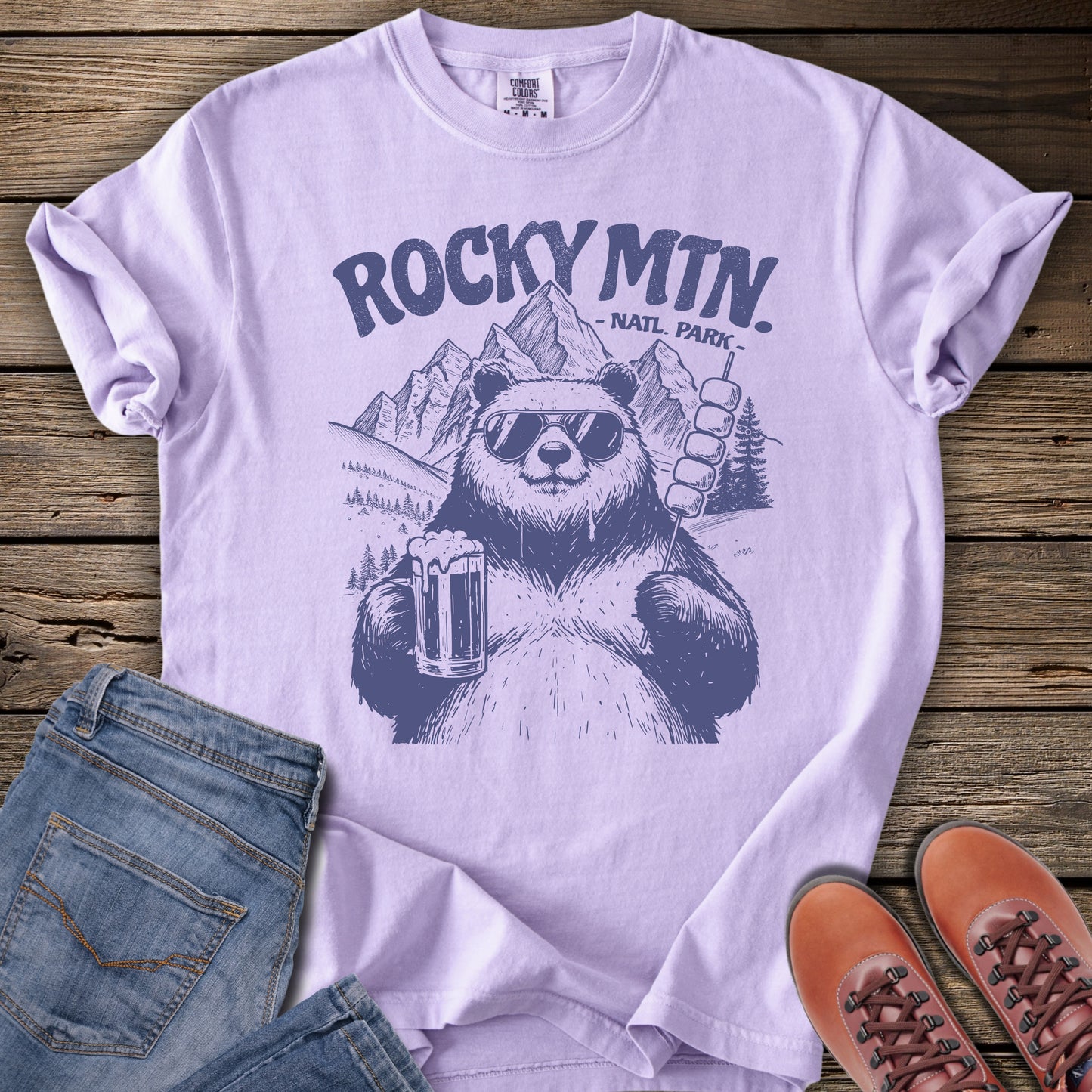 Rocky Mtn Bear Beer T-Shirt