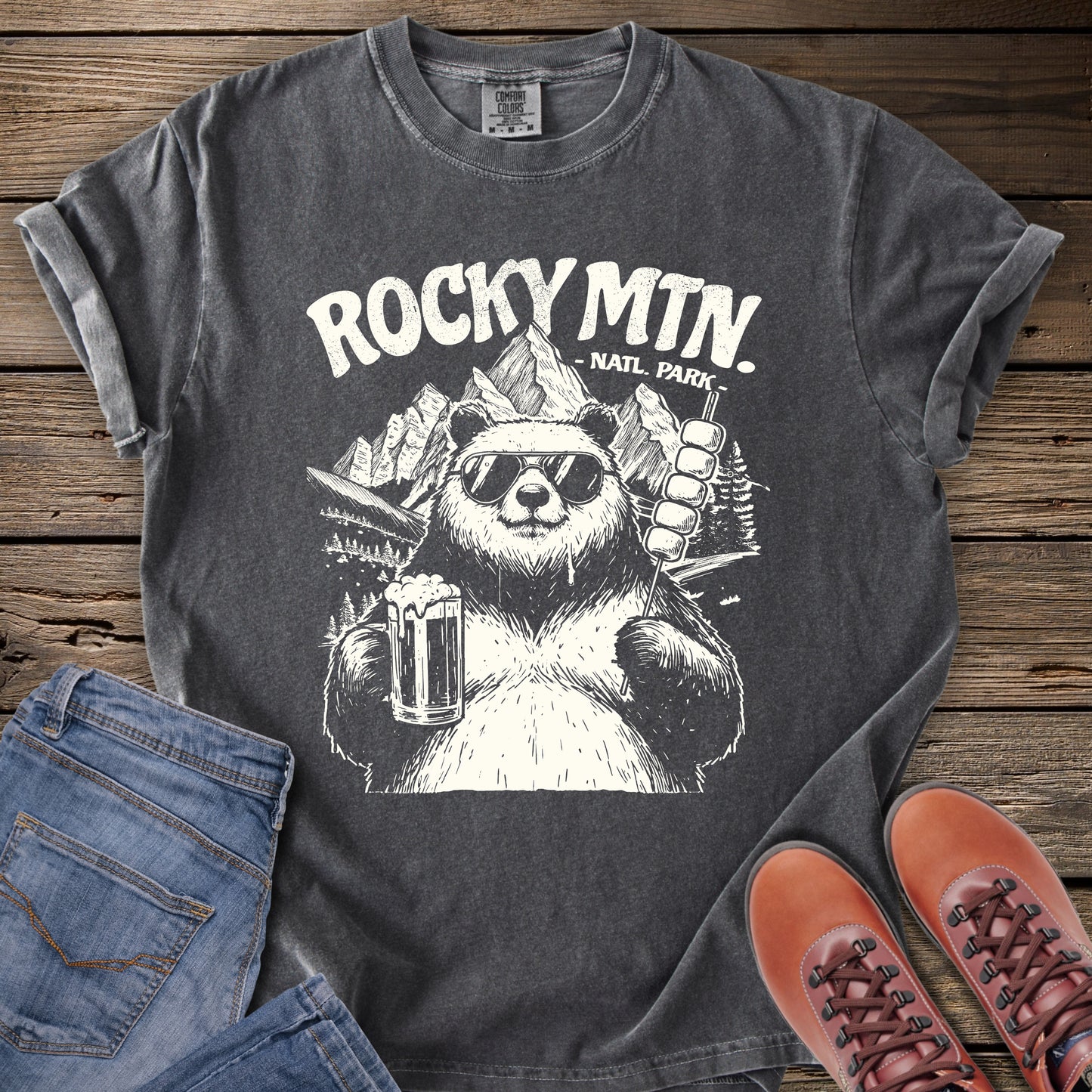Rocky Mtn Bear Beer T-Shirt