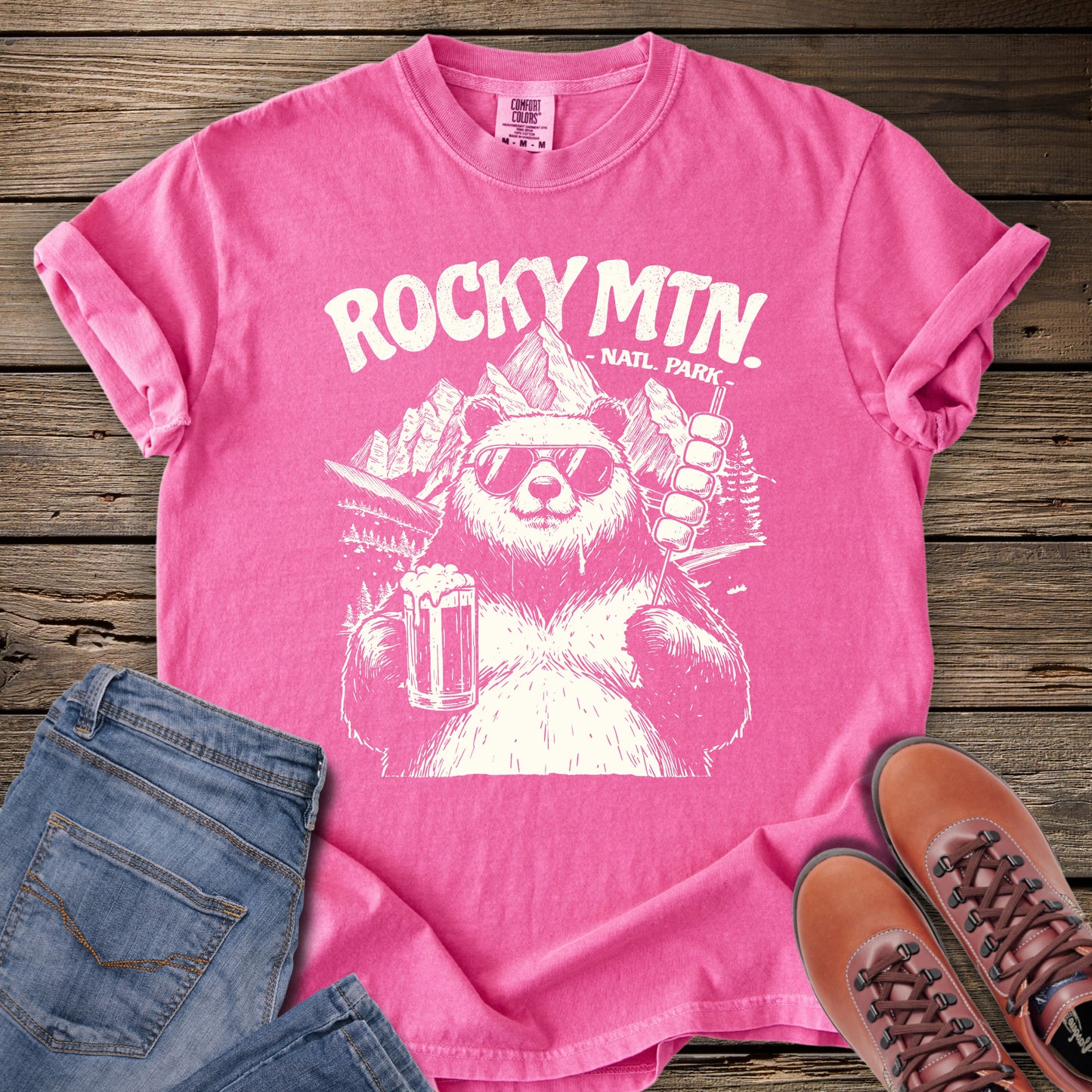 Rocky Mtn Bear Beer T-Shirt