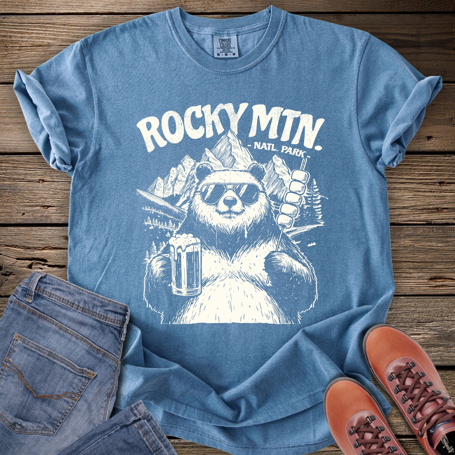 Rocky Mtn Bear Beer T-Shirt