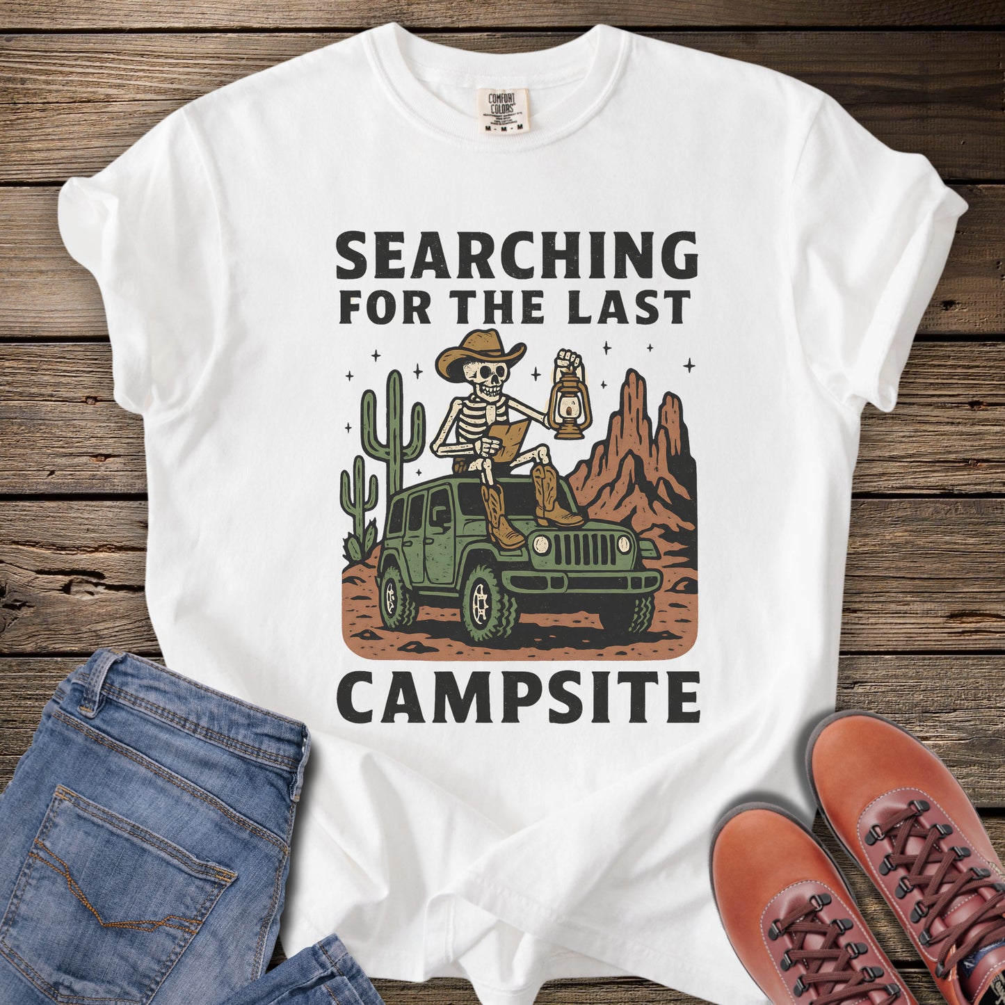 Searching for the Last Campsite T-Shirt