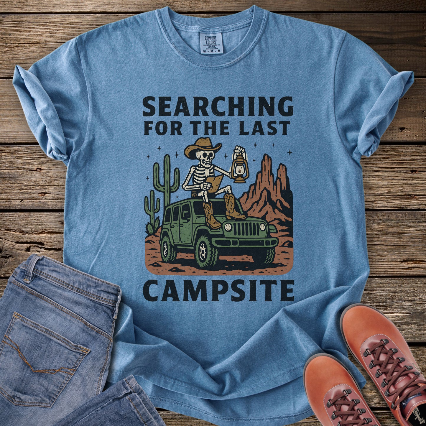 Searching for the Last Campsite T-Shirt