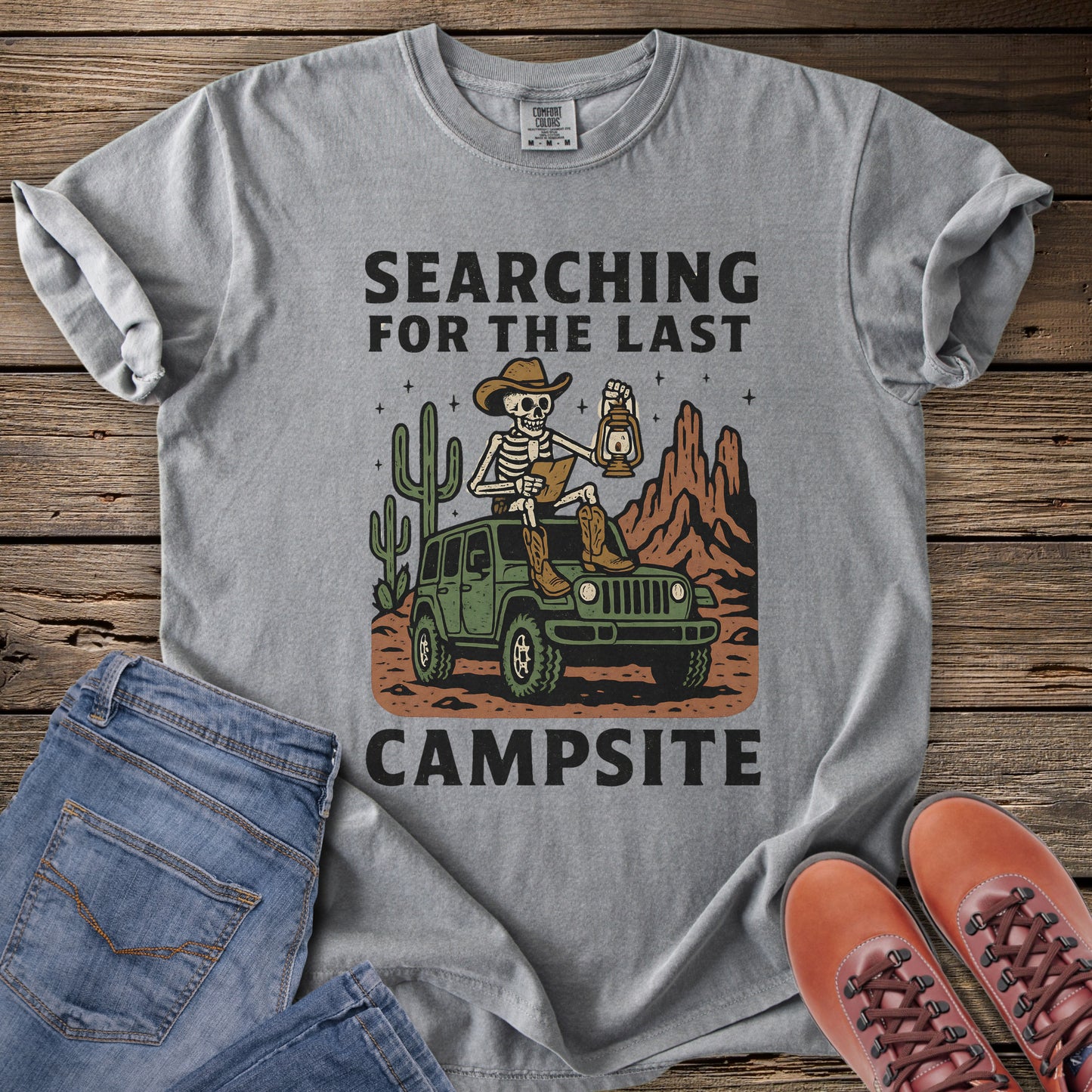 Searching for the Last Campsite T-Shirt