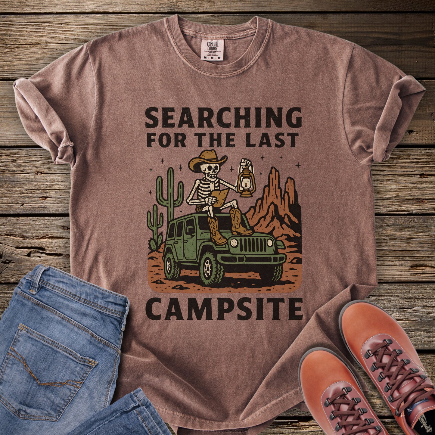 Searching for the Last Campsite T-Shirt