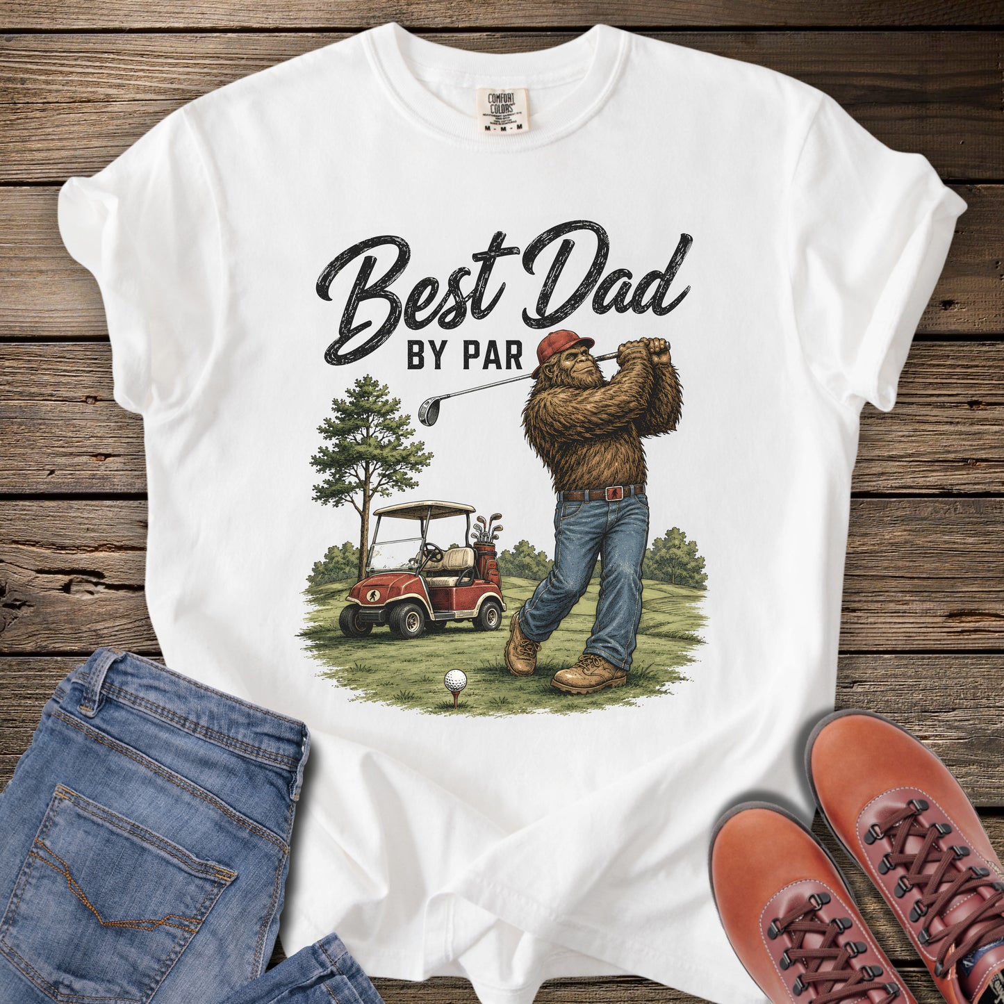 Best Dad by Par T-Shirt