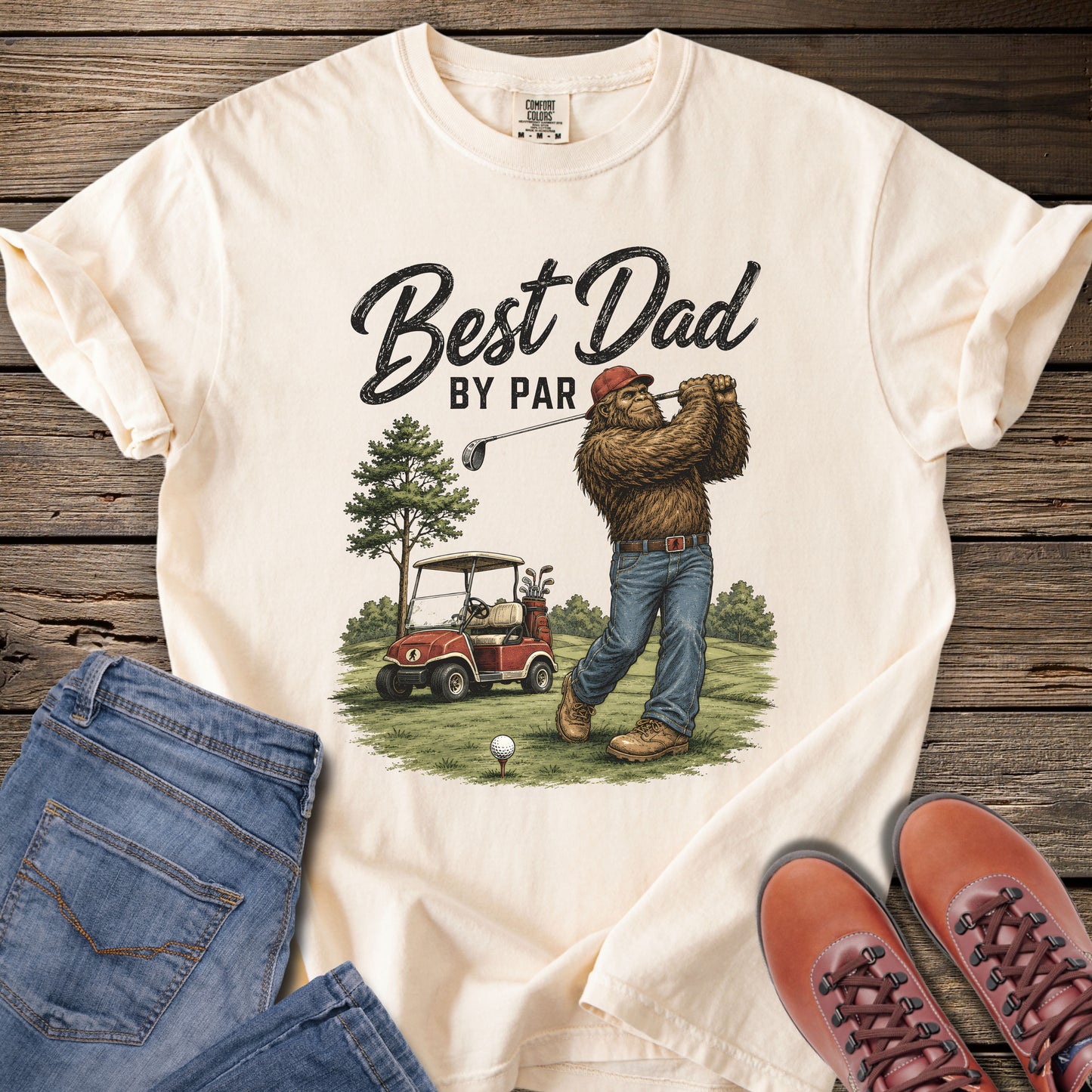 Best Dad by Par T-Shirt