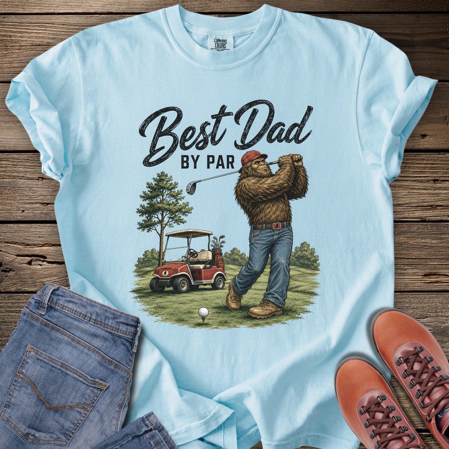 Best Dad by Par T-Shirt