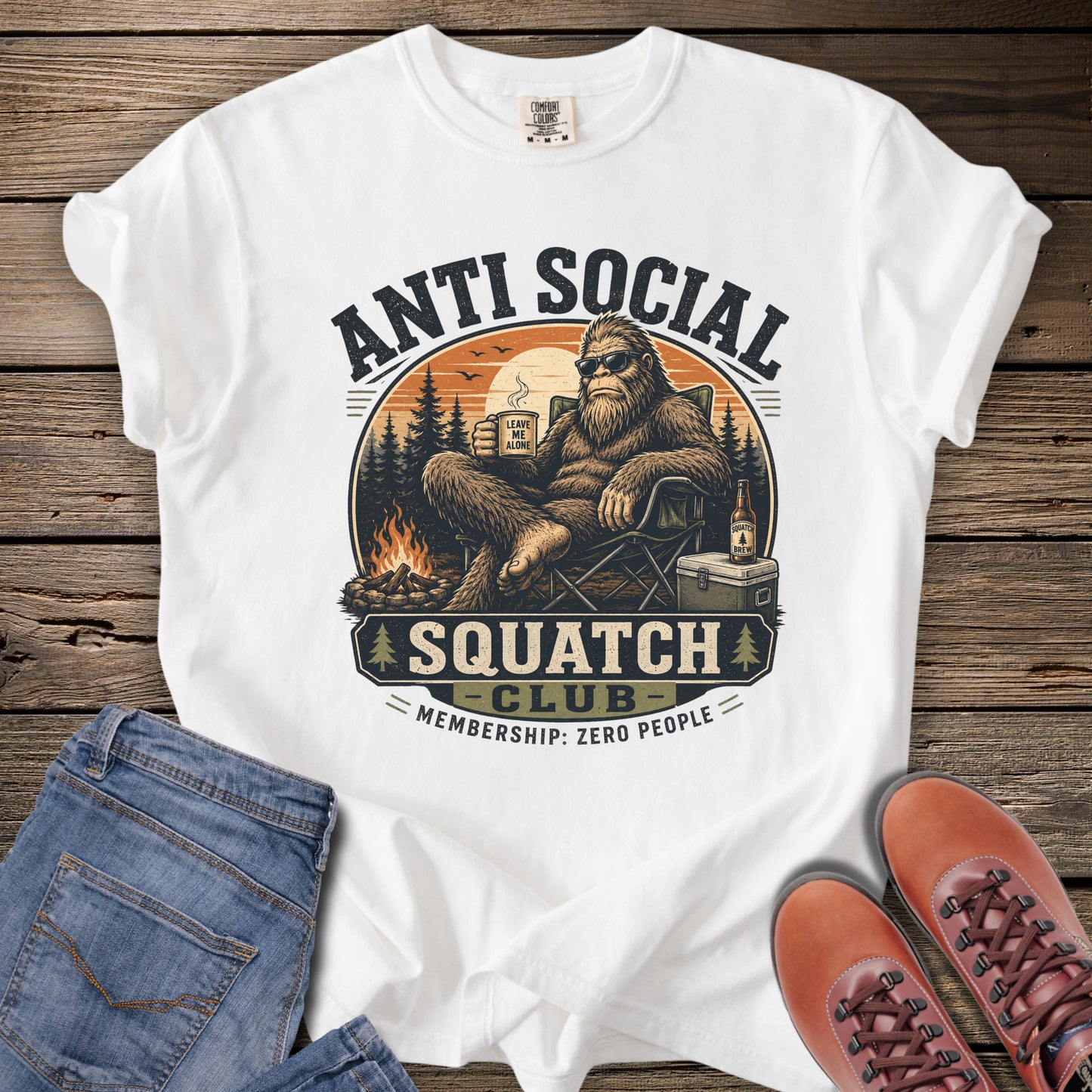 Anti Social Squatch Club T-Shirt