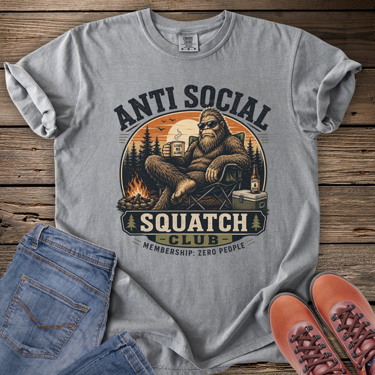 Anti Social Squatch Club T-Shirt