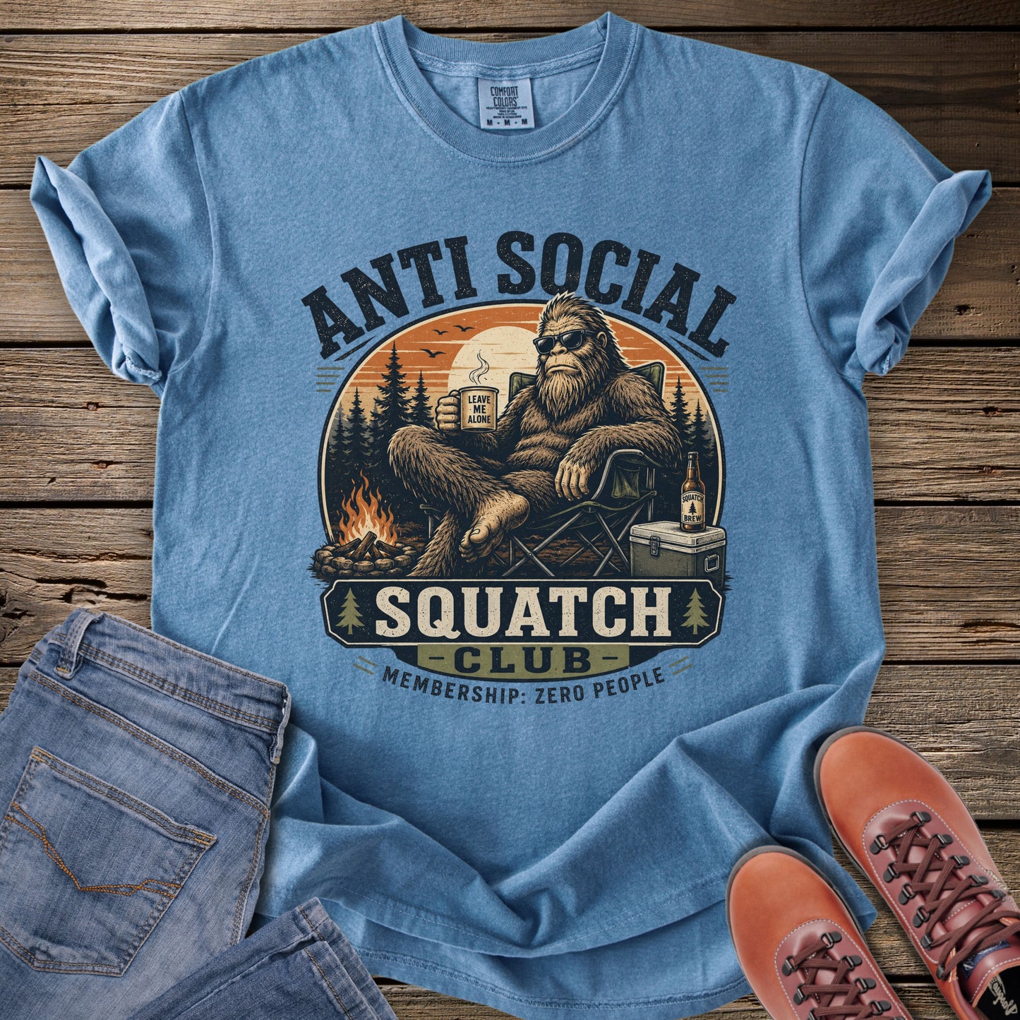Anti Social Squatch Club T-Shirt