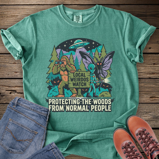 Protecting the Woods Cryptids T-Shirt
