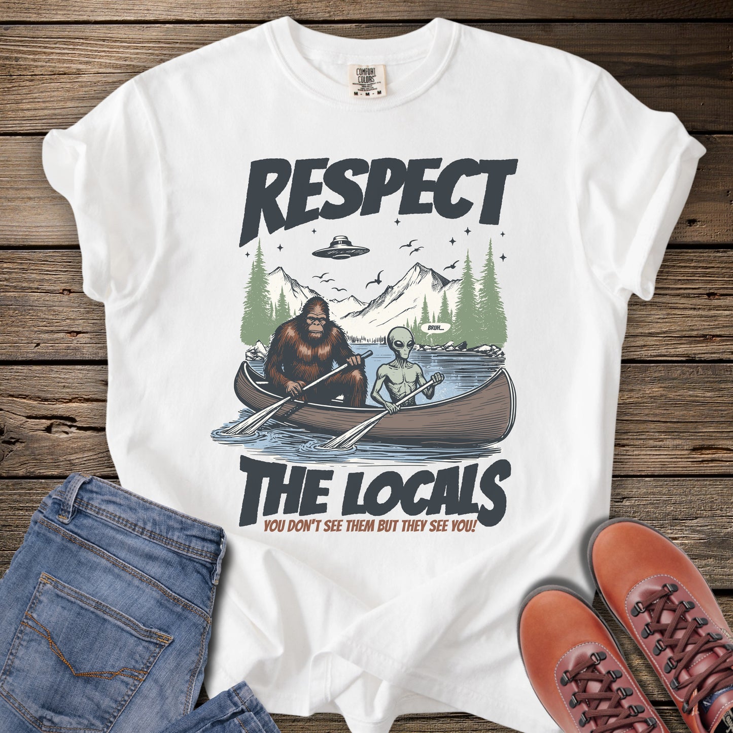 Respect the Locals Cryptids T-Shirt
