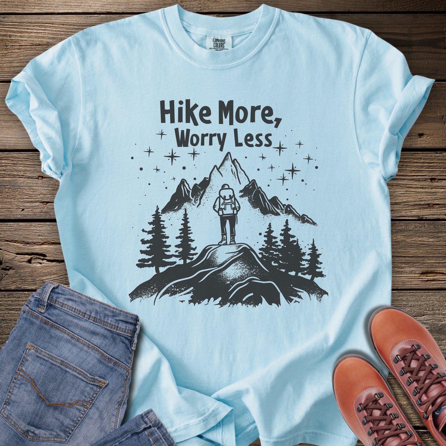 Hike More Worry Less T-Shirt