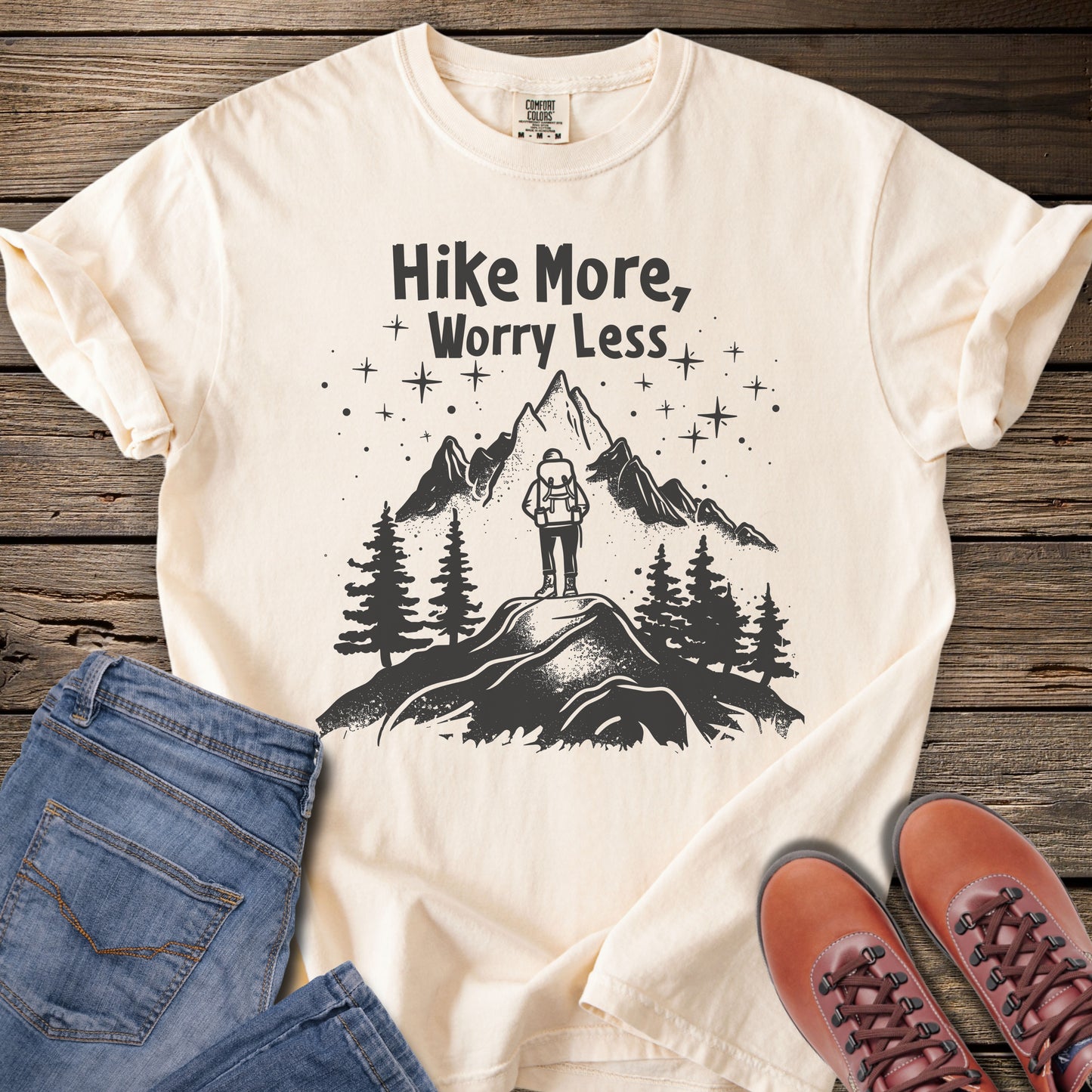 Hike More Worry Less T-Shirt