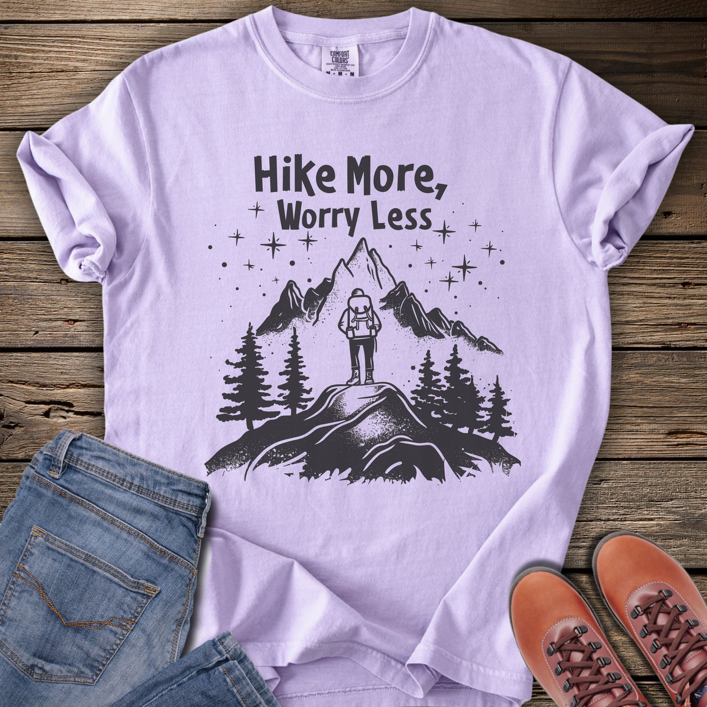 Hike More Worry Less T-Shirt