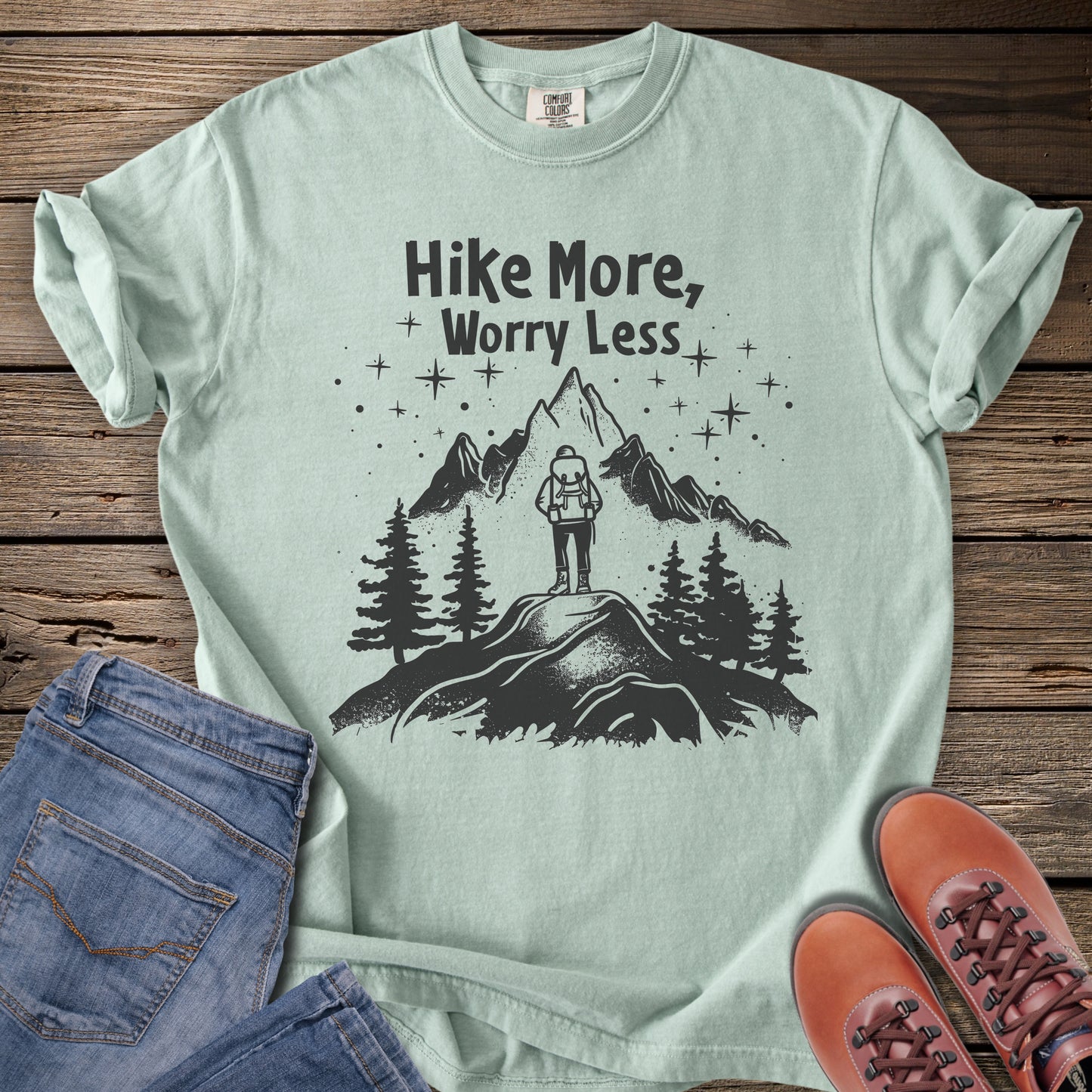 Hike More Worry Less T-Shirt
