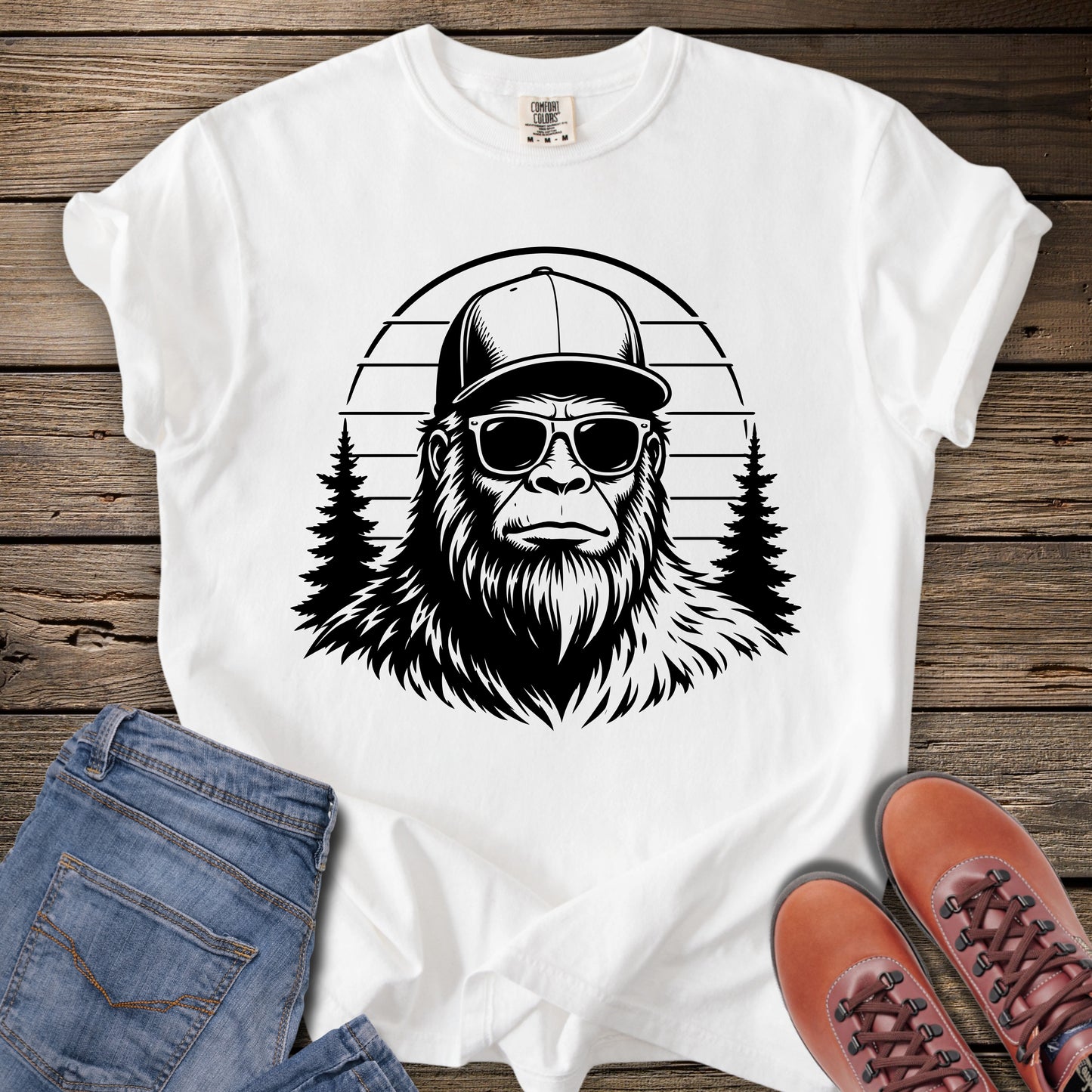 Cool Squatch Dude T-Shirt