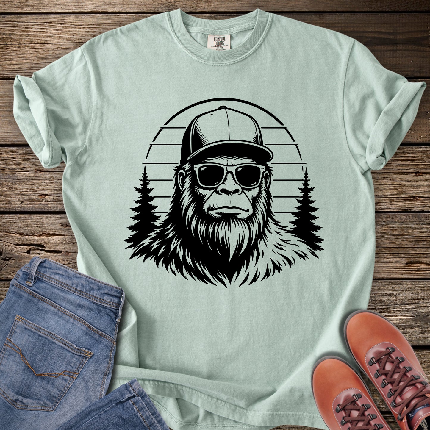 Cool Squatch Dude T-Shirt