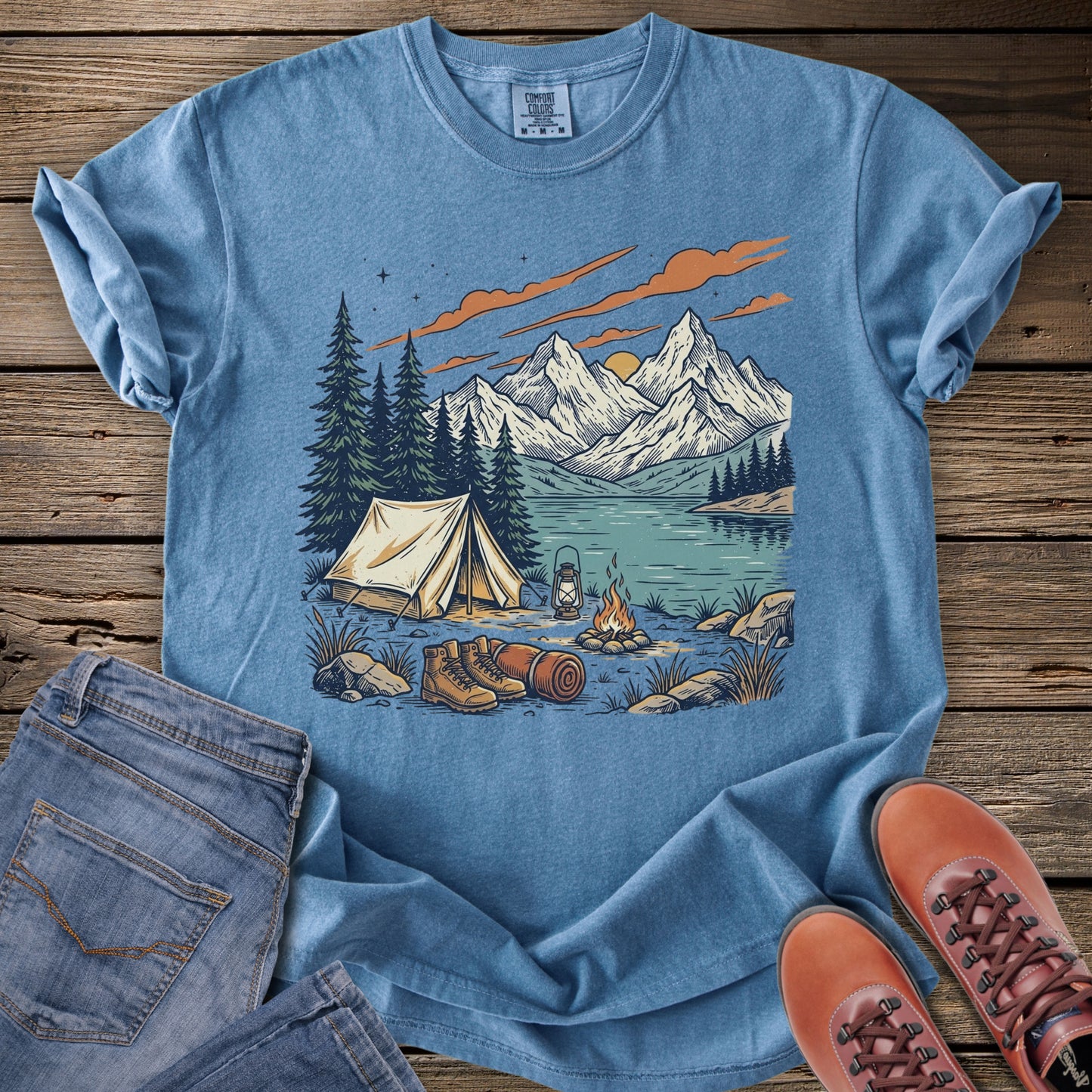 Camping Peace T-Shirt