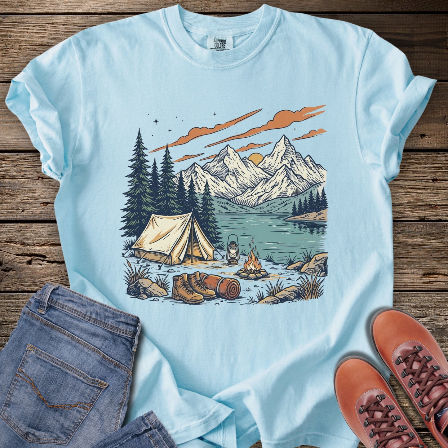 Camping Peace T-Shirt