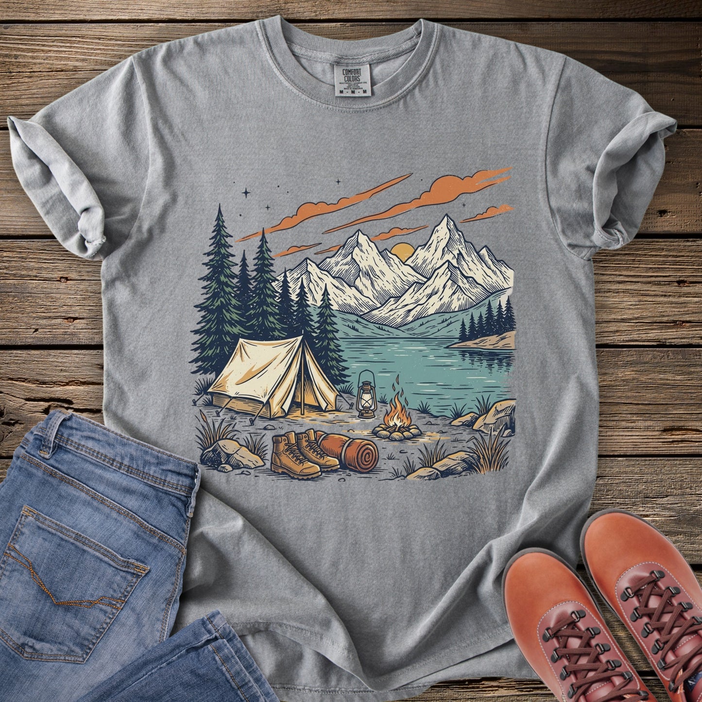 Camping Peace T-Shirt