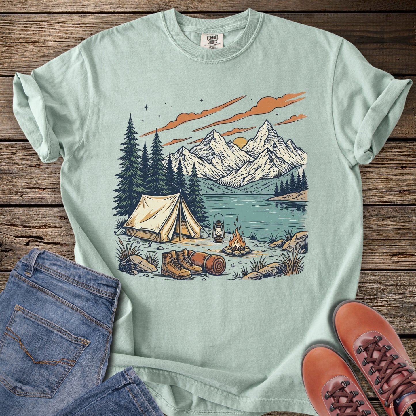 Camping Peace T-Shirt