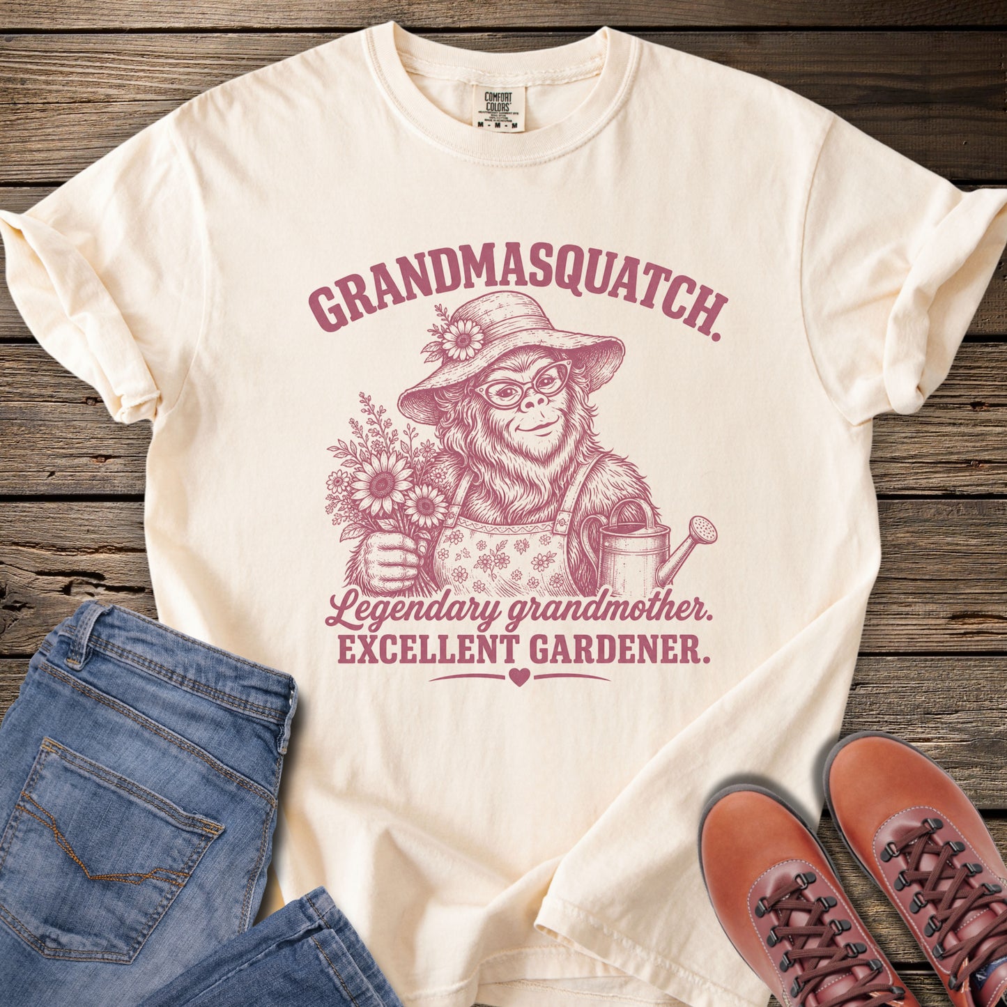 Grandmasquatch Gardener T-Shirt