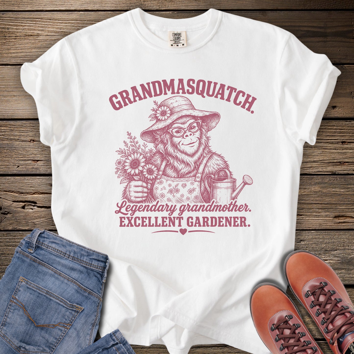 Grandmasquatch Gardener T-Shirt