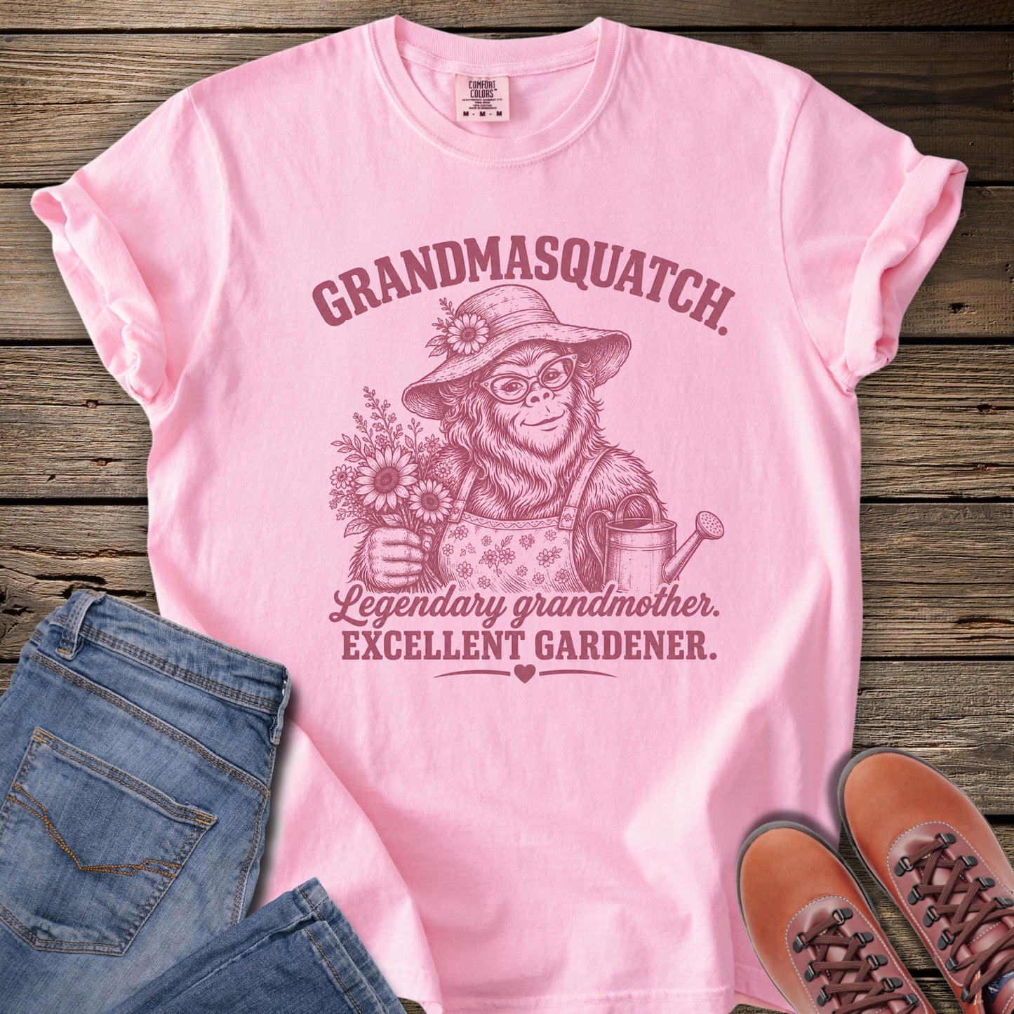 Grandmasquatch Gardener T-Shirt