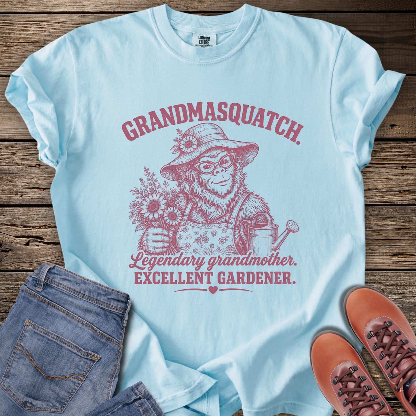 Grandmasquatch Gardener T-Shirt