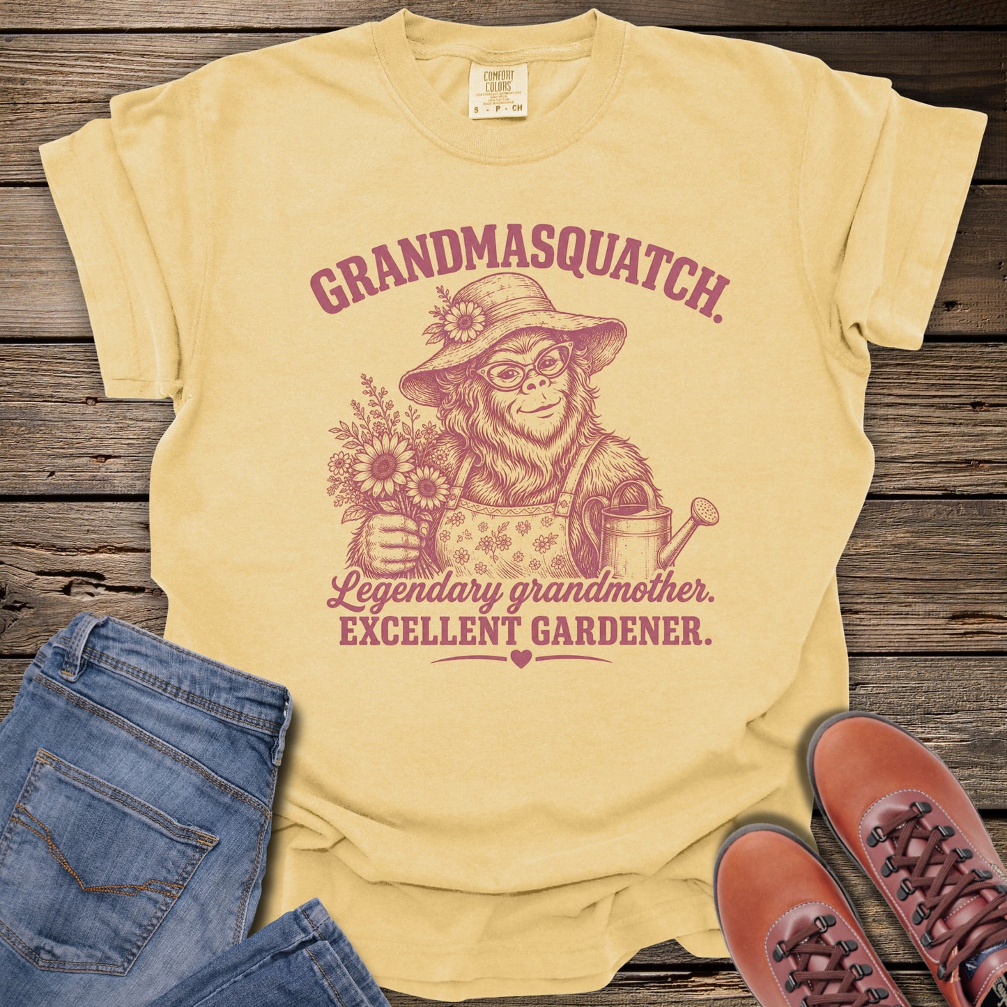 Grandmasquatch Gardener T-Shirt