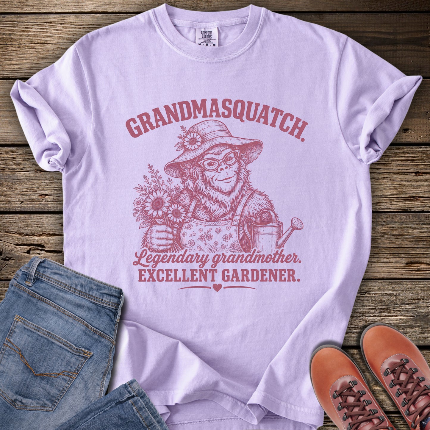 Grandmasquatch Gardener T-Shirt