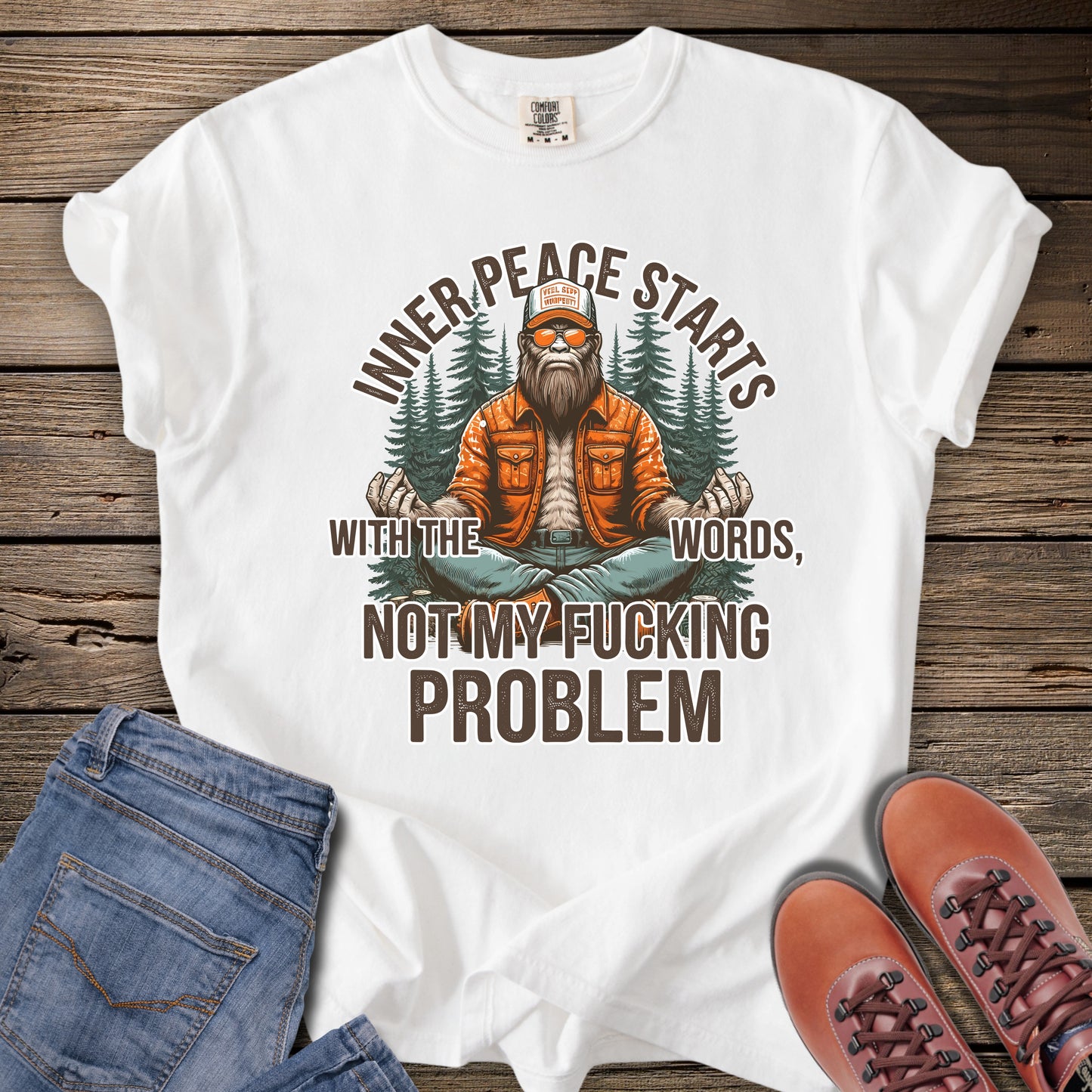 Inner Peace Sasquatch T-Shirt