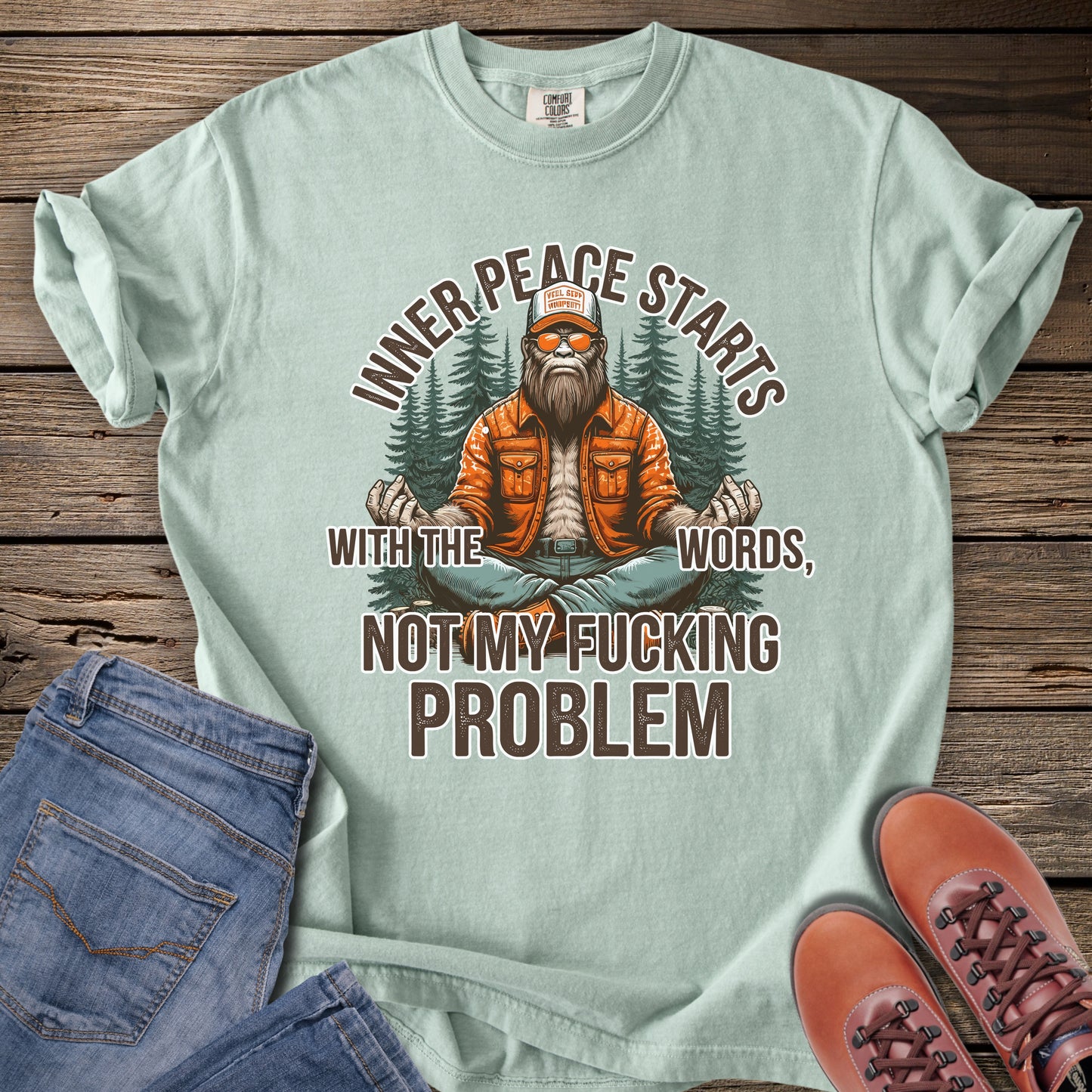 Inner Peace Sasquatch T-Shirt