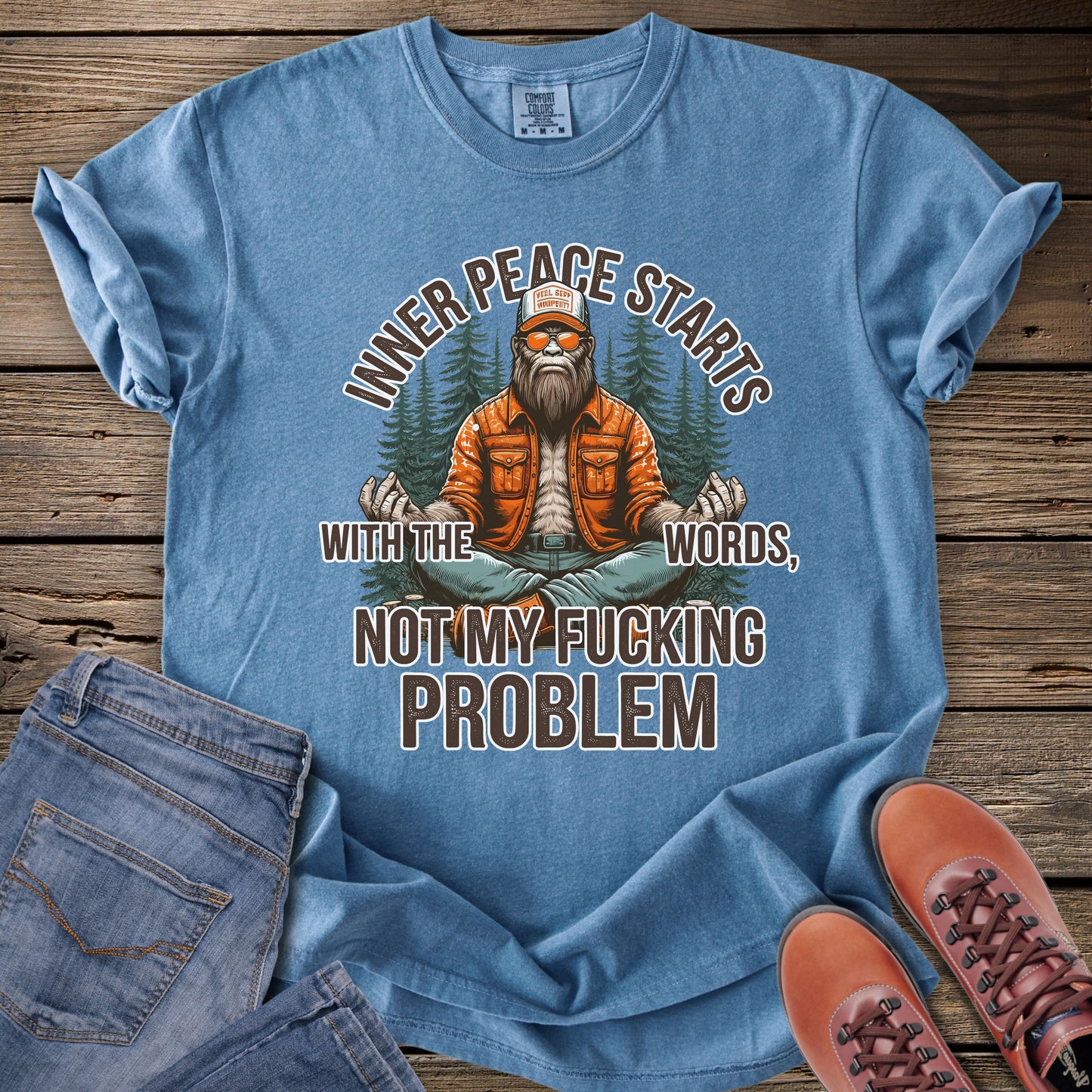 Inner Peace Sasquatch T-Shirt