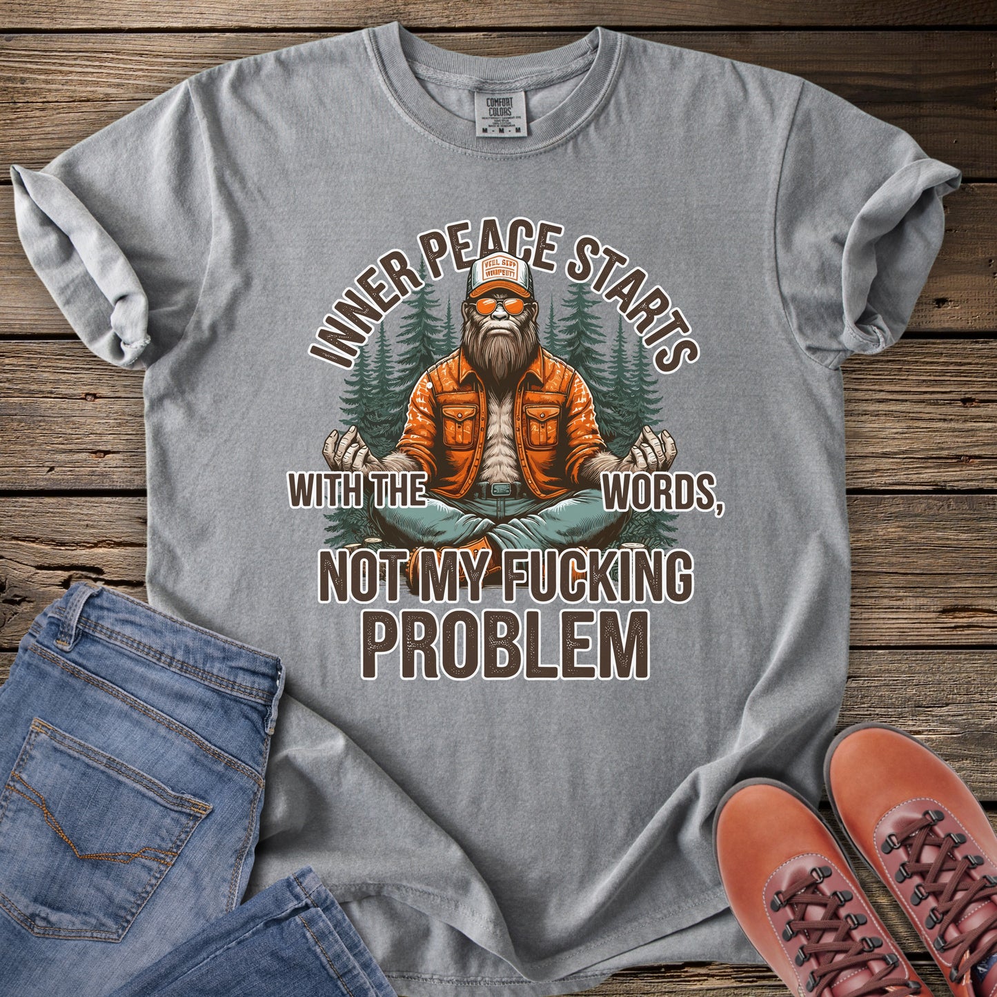 Inner Peace Sasquatch T-Shirt