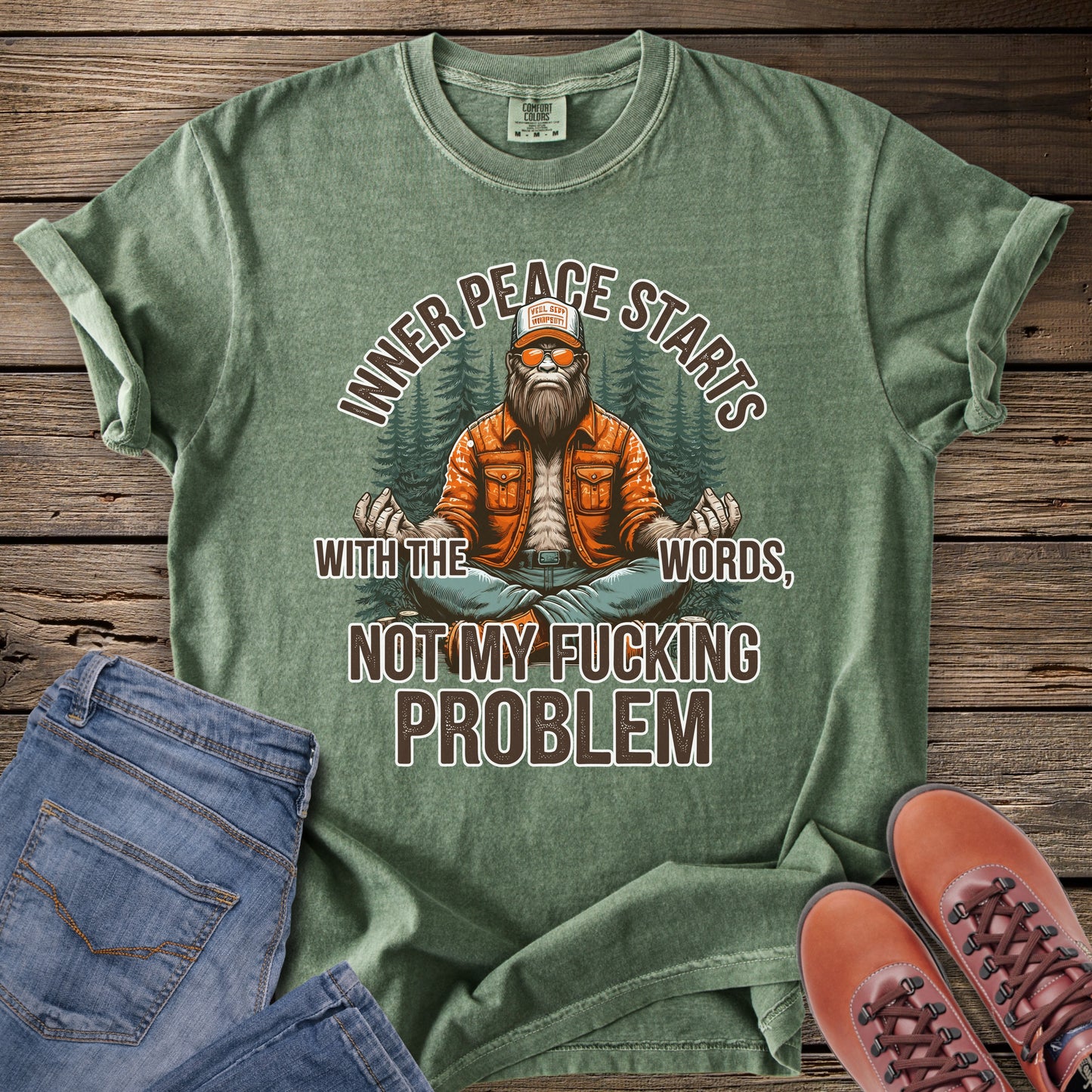 Inner Peace Sasquatch T-Shirt