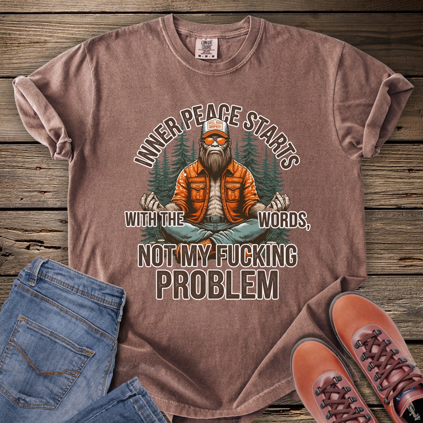 Inner Peace Sasquatch T-Shirt