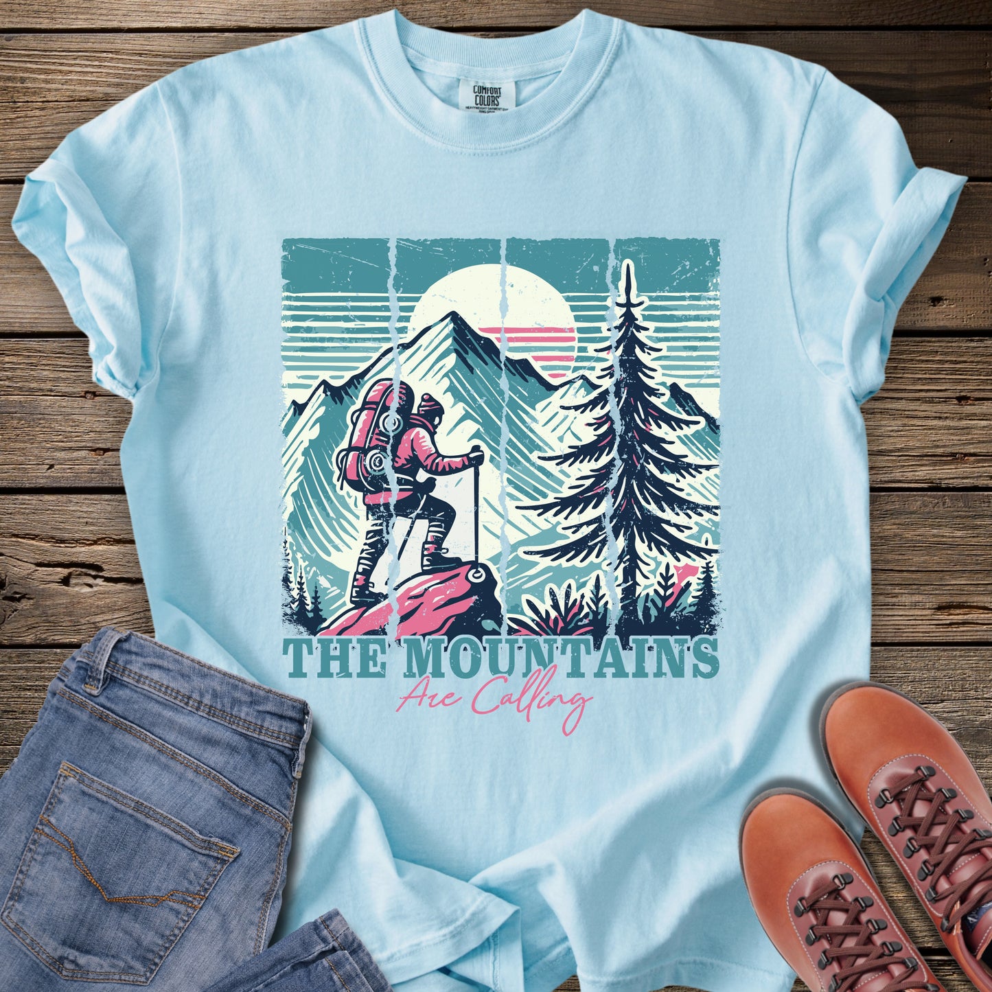 The Mountains Are Calling T-Shirt