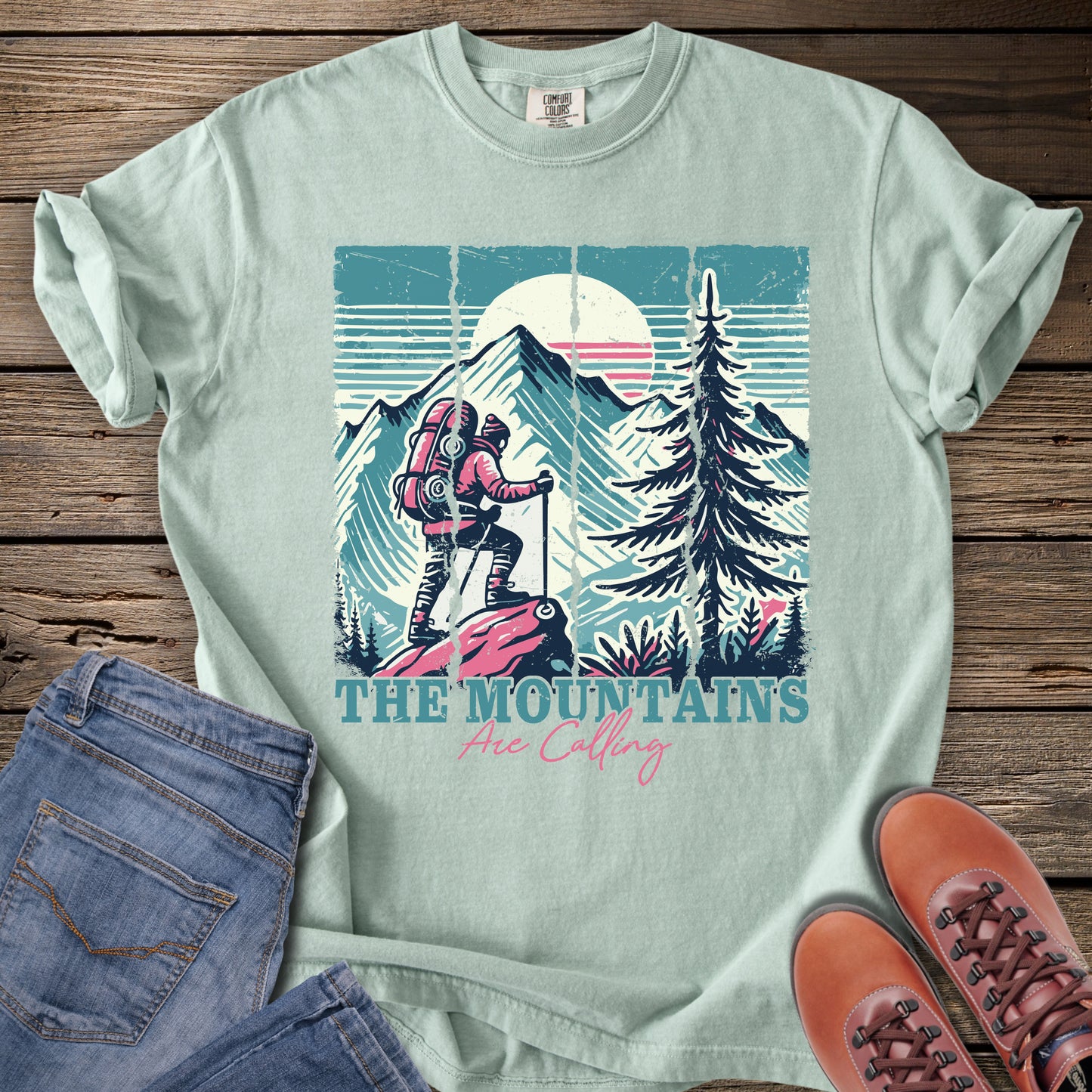 The Mountains Are Calling T-Shirt