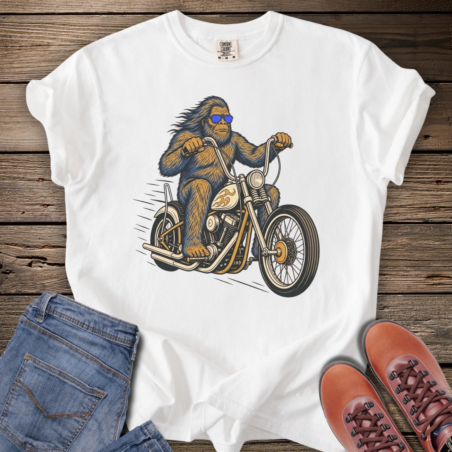 Bigfoot Biker T-Shirt