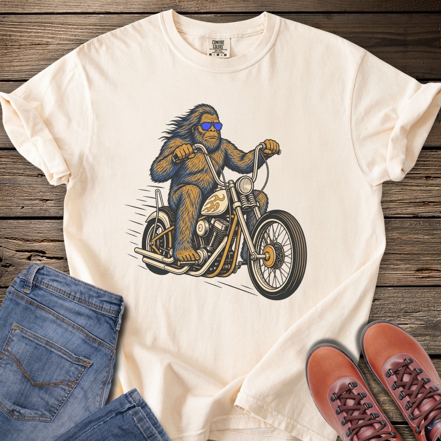 Bigfoot Biker T-Shirt