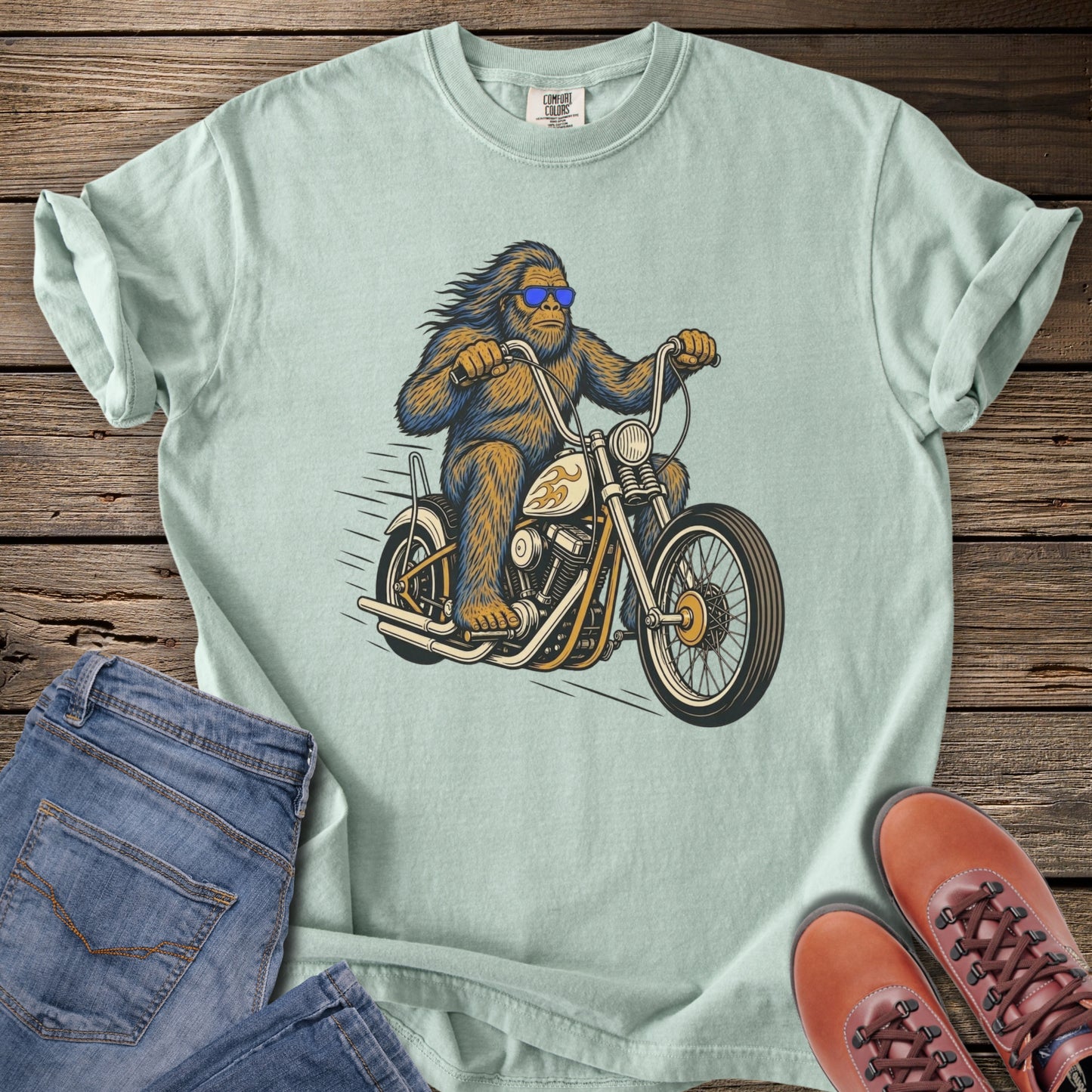 Bigfoot Biker T-Shirt