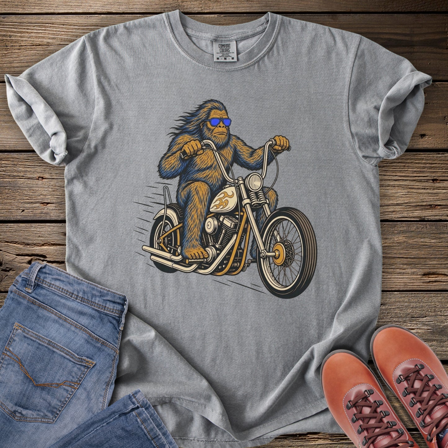 Bigfoot Biker T-Shirt