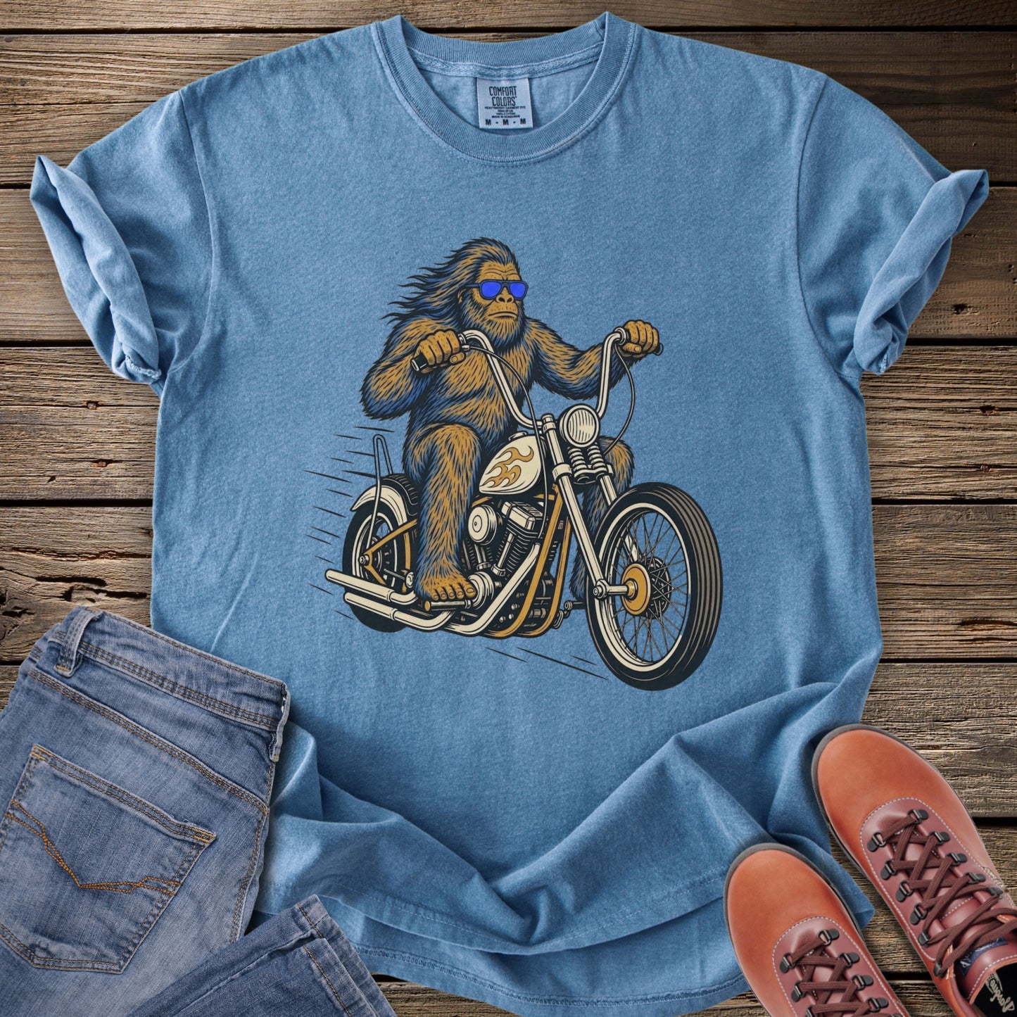 Bigfoot Biker T-Shirt