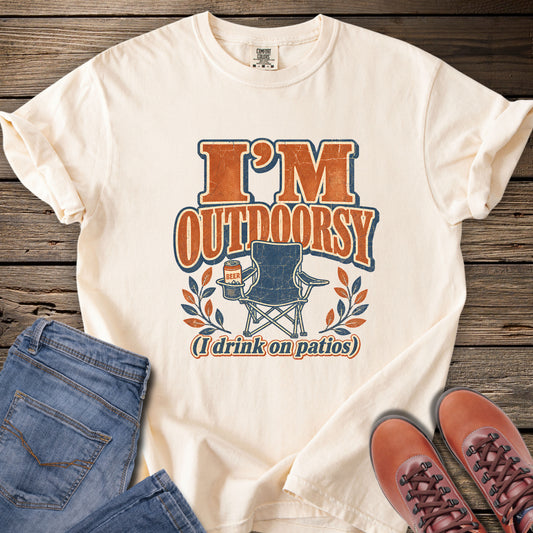 I'm Outdoorsy Humor T-Shirt