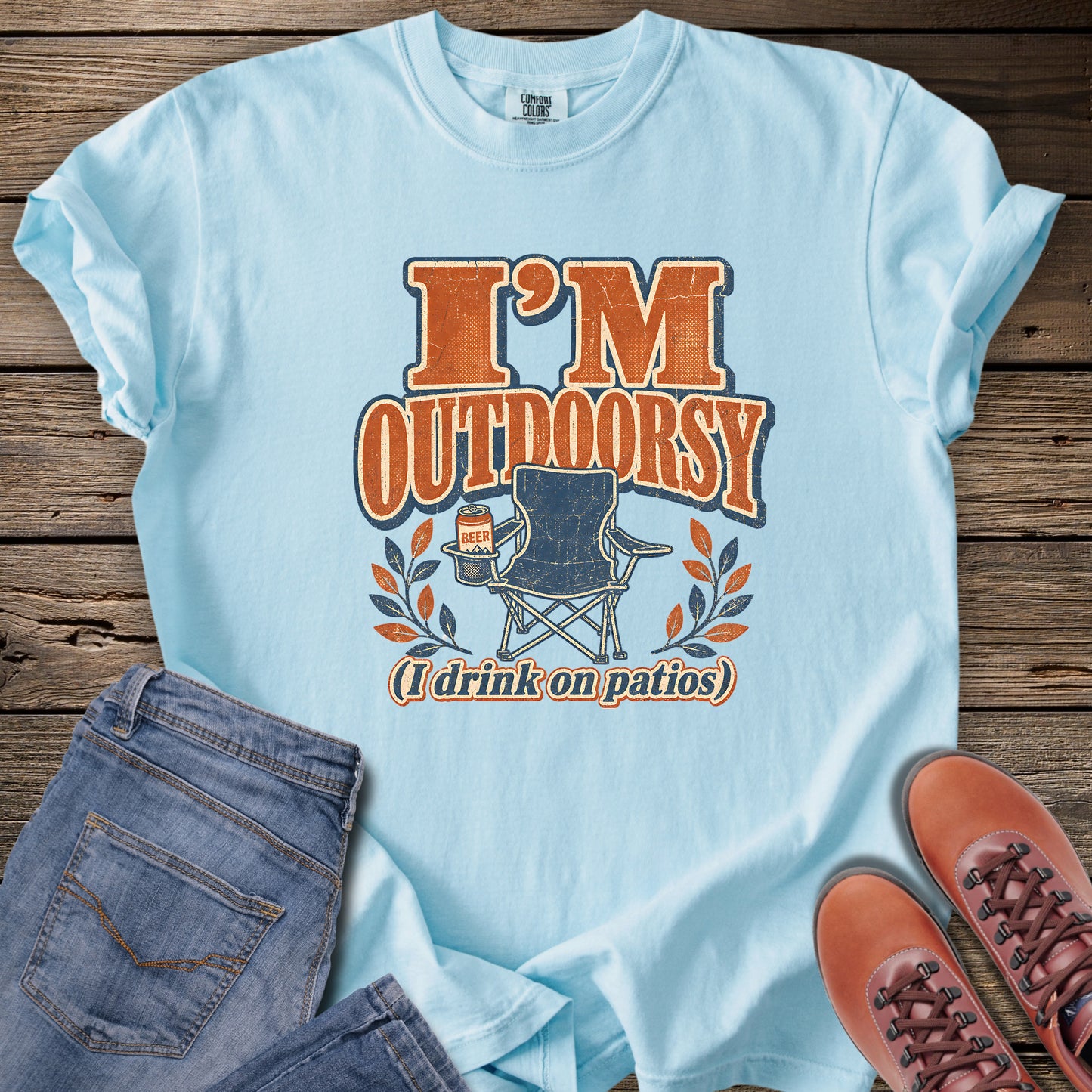 I'm Outdoorsy Humor T-Shirt
